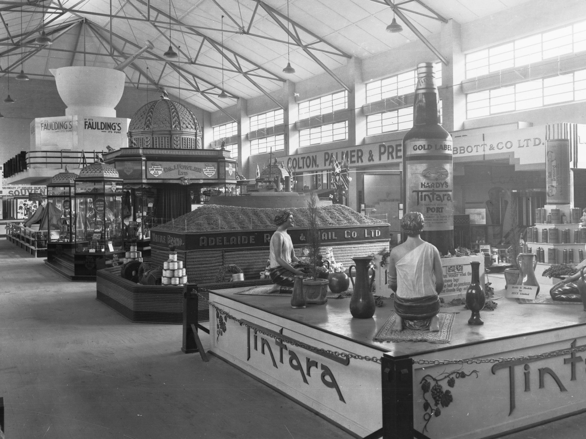 Centenary Exhibition Showing Food Produce Centennial Hall - Wayville