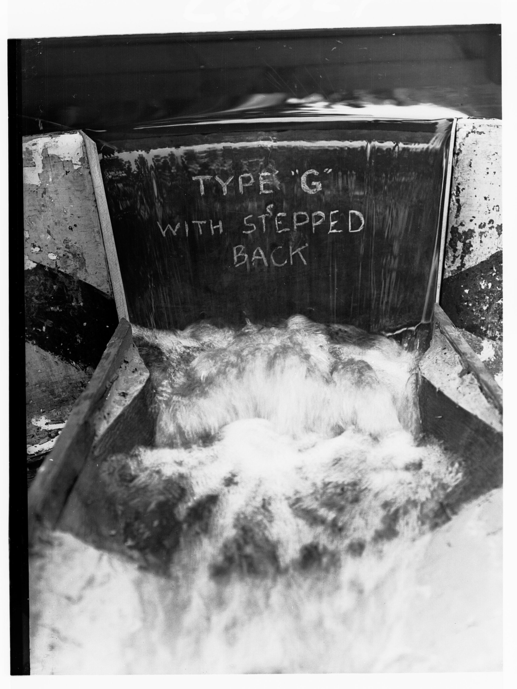 Model of Mount Bold Reservoir taken at Kent Town