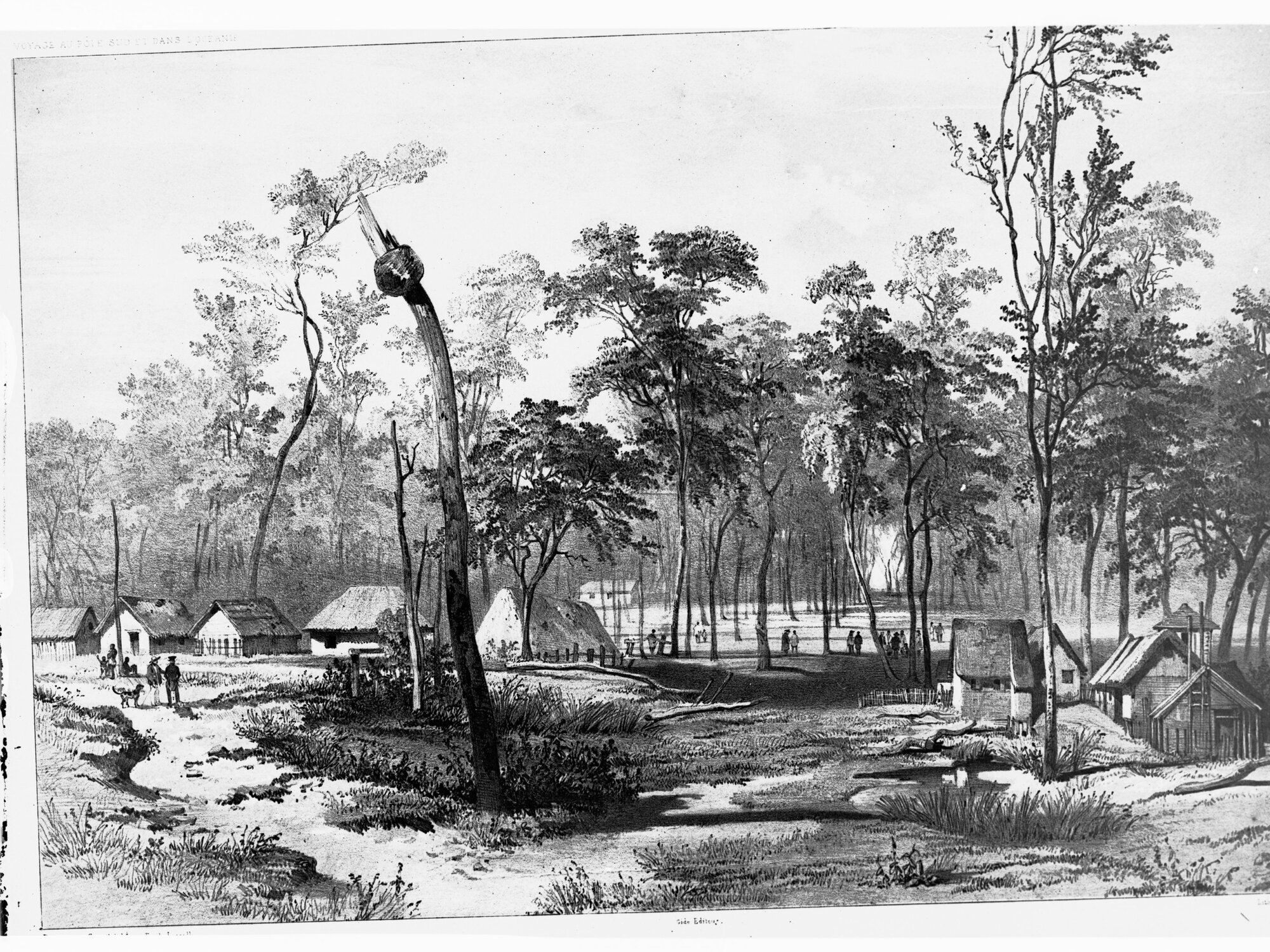 Port Essington Settlement, Northern Territory - sketch