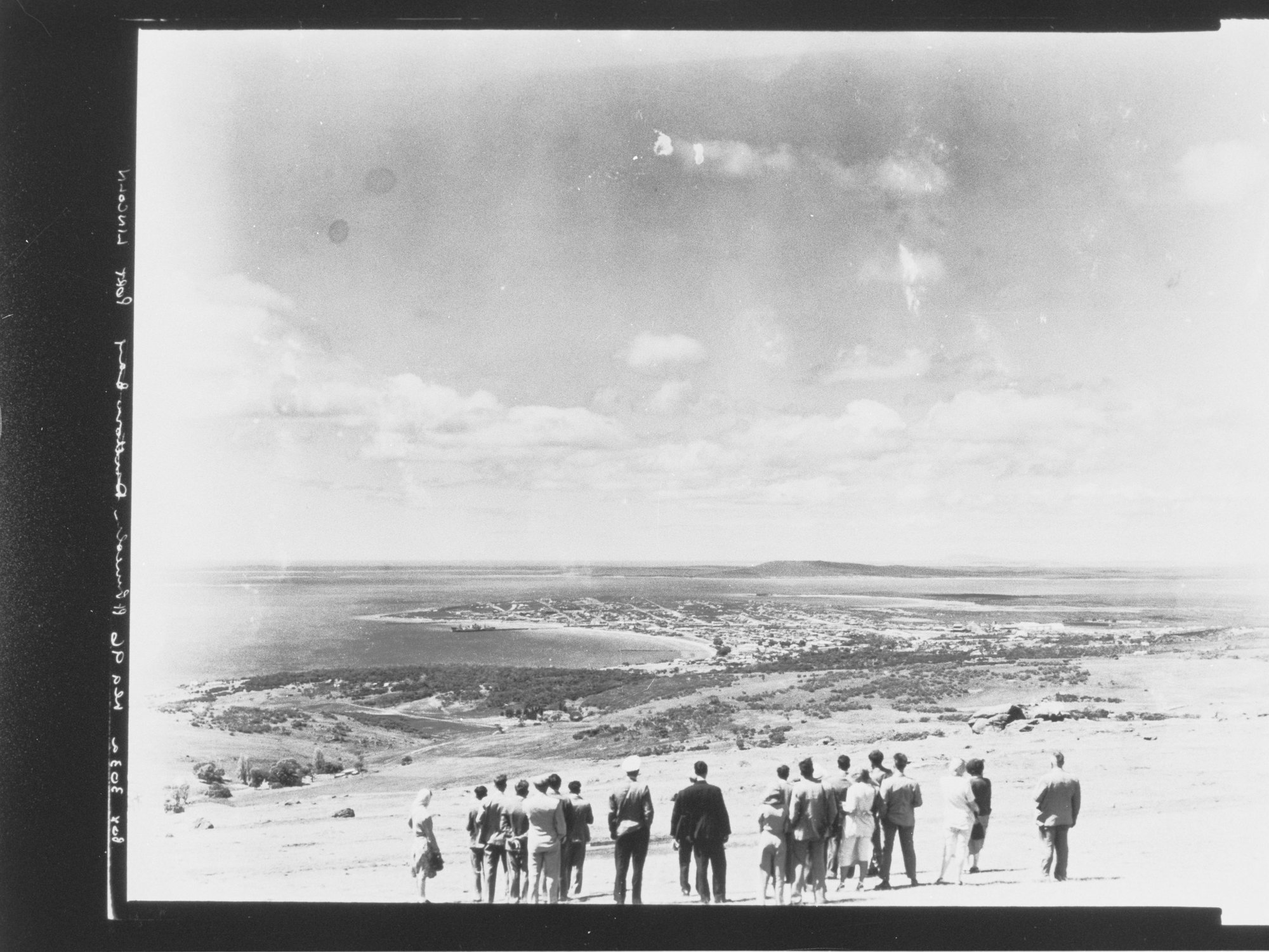 People looking at Dutton Bay, Port Lincoln