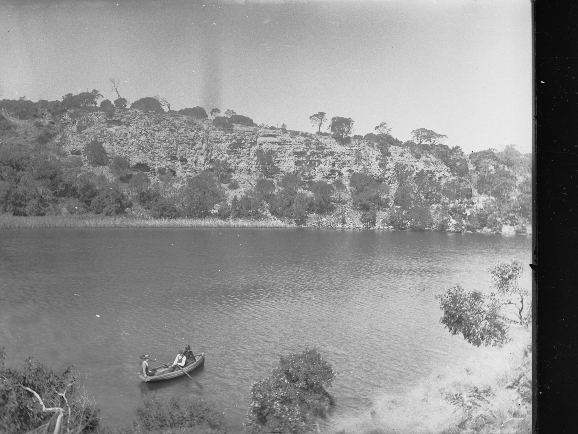 Boaters on the Glenelg River, South Australia