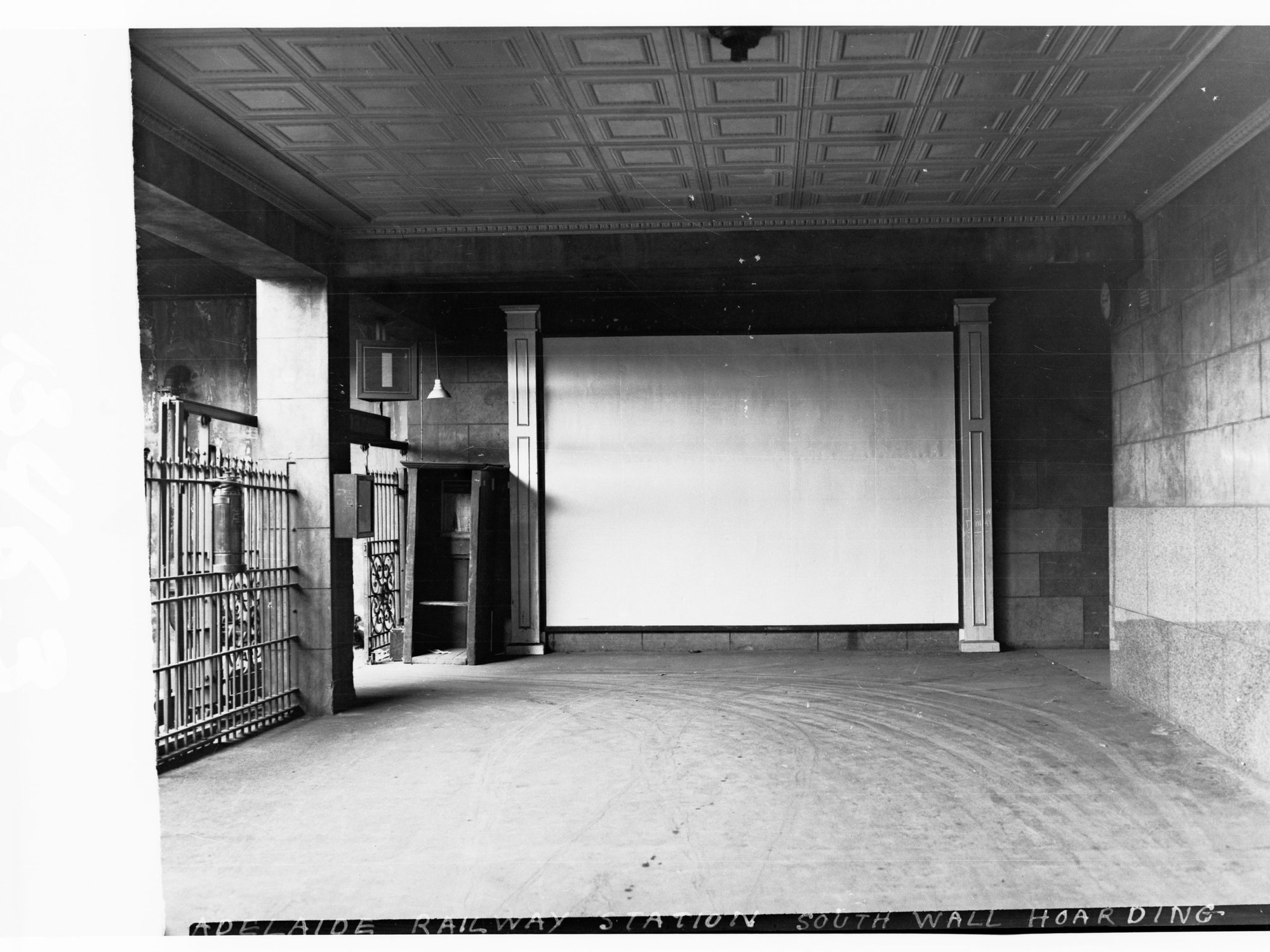 Adelaide Railway Station - South Wall Hoarding