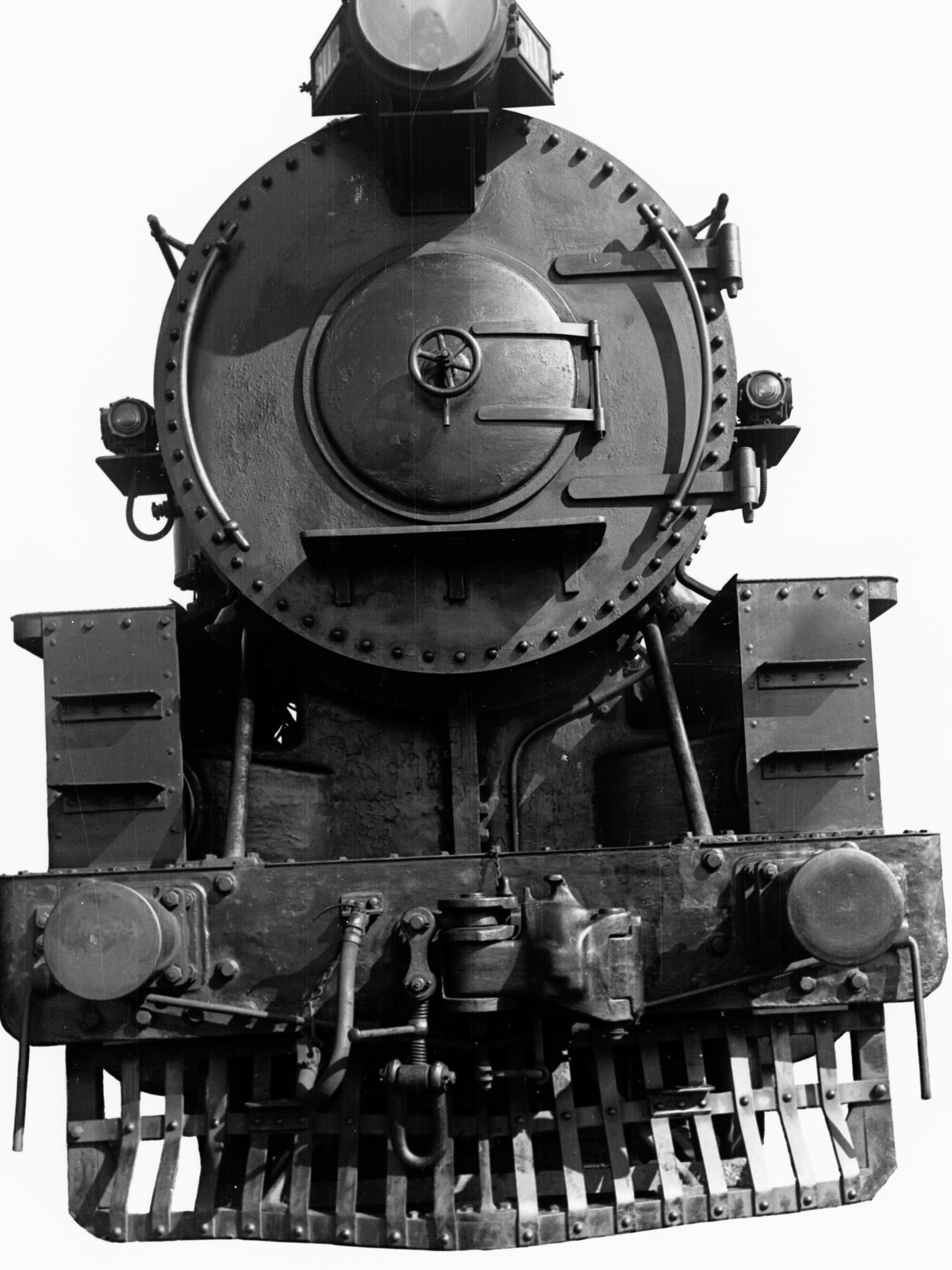 Front View of Mountain Engine