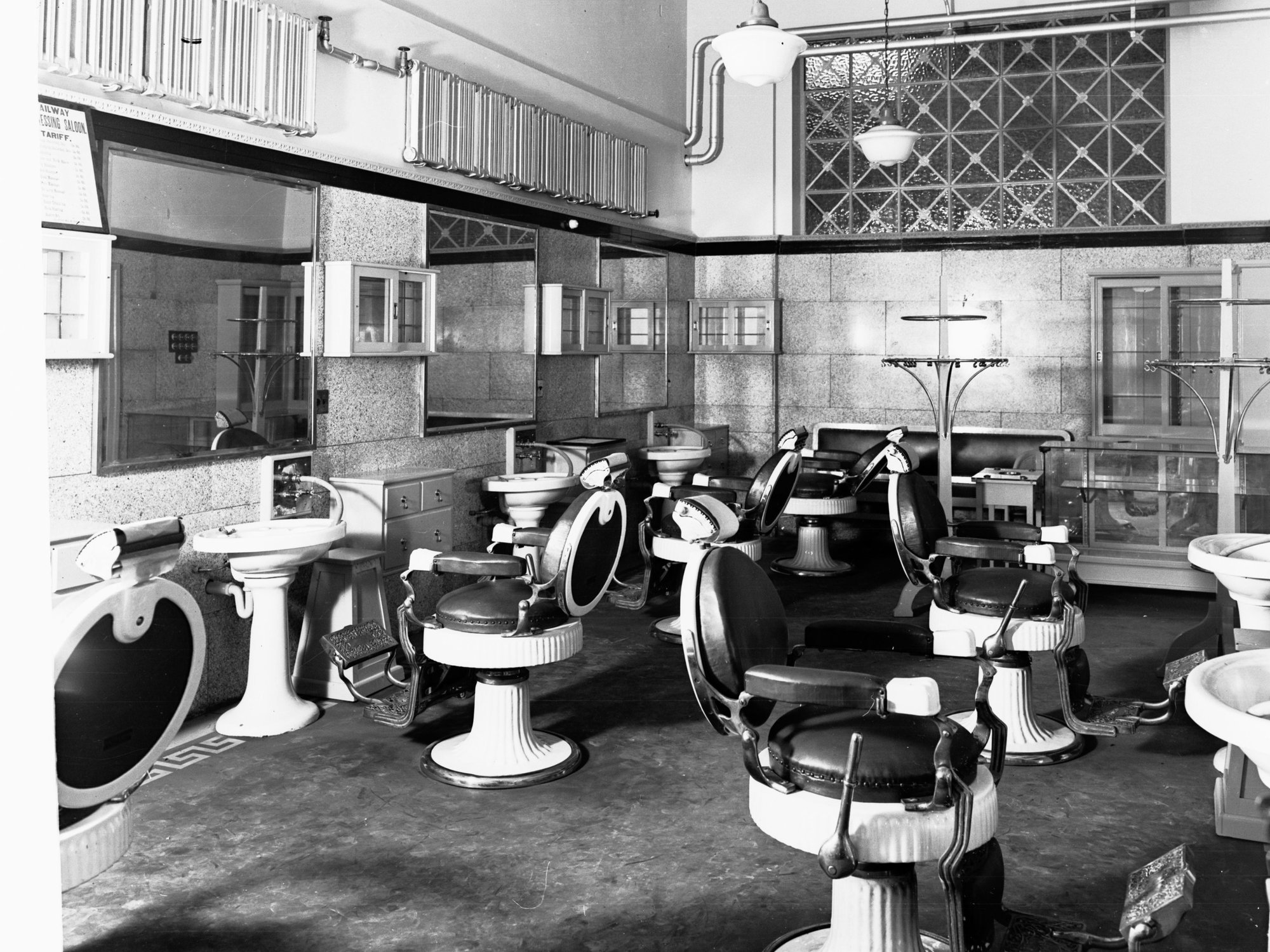 Barbers Shop Adelaide Railway Station
