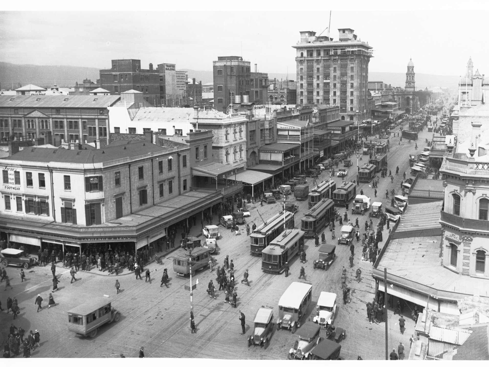 King William Street, Adelaide,  Looking south