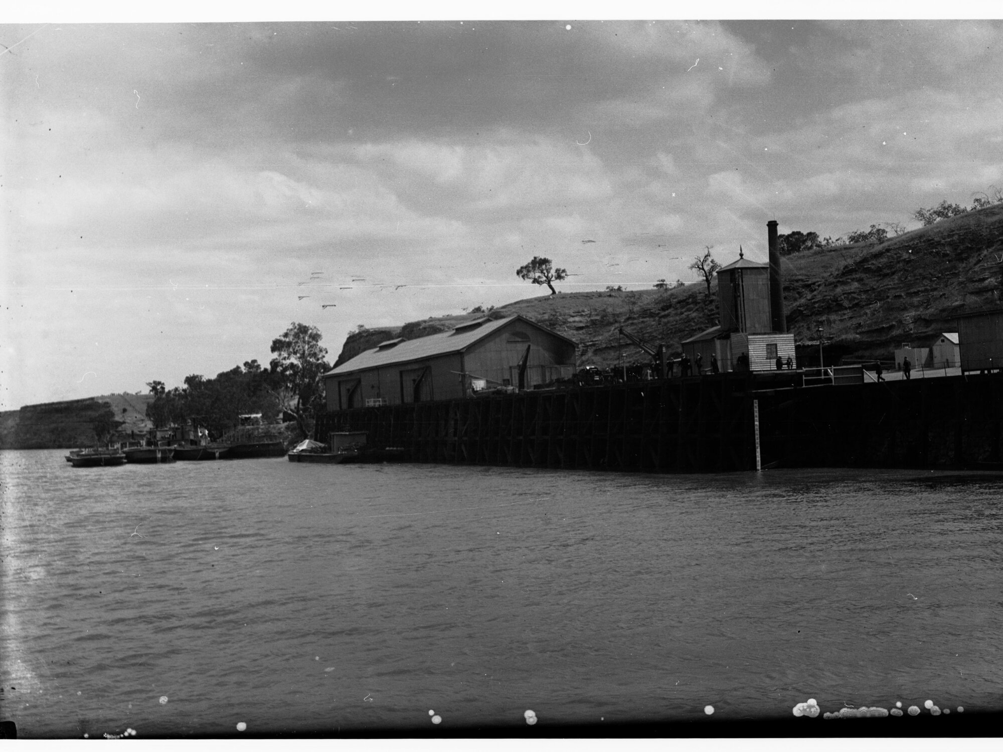 Ships at Morgan - Parliamentary Tour of River Murray