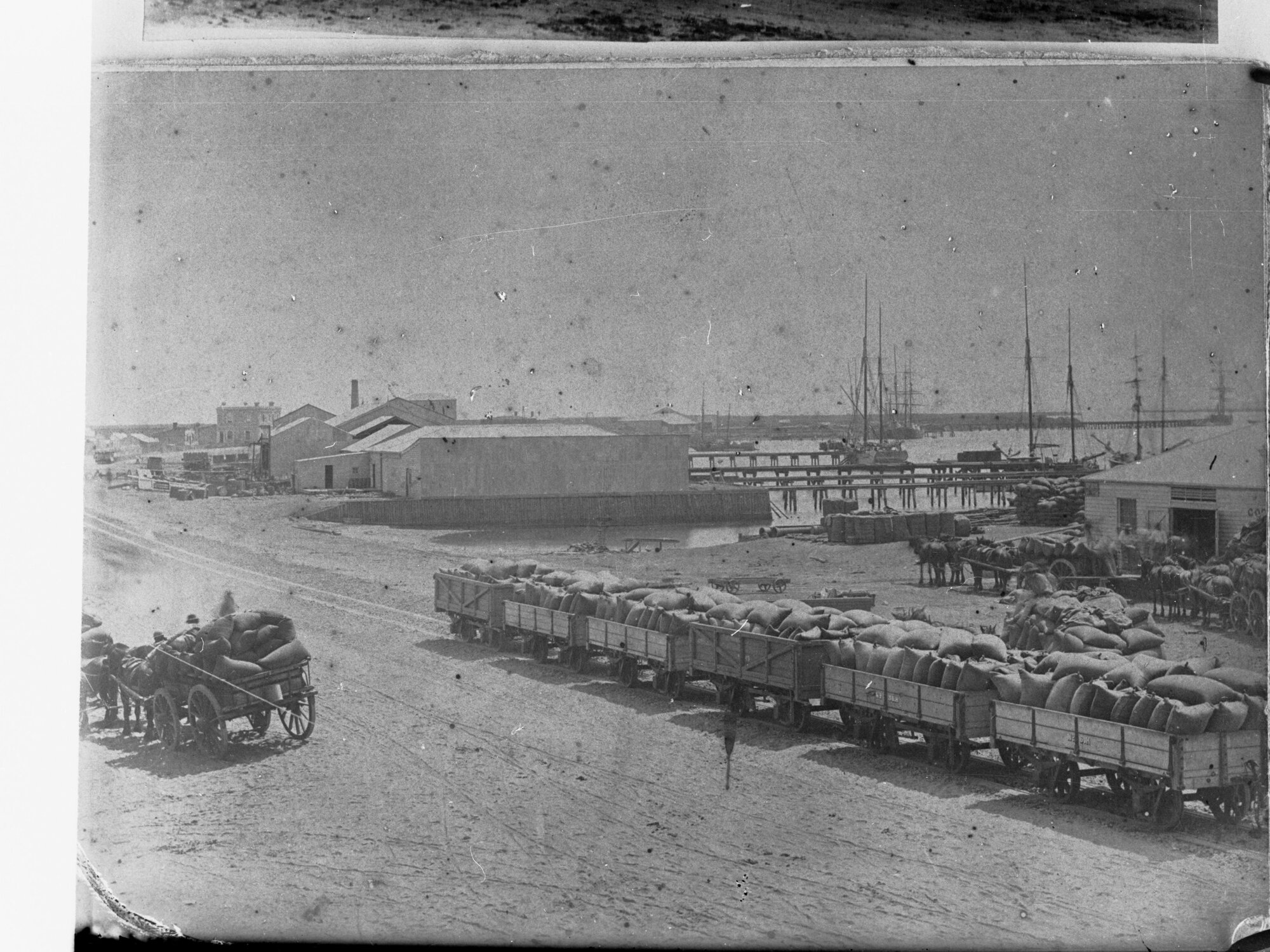 Ellen Street, Port Pirie - shows harbour