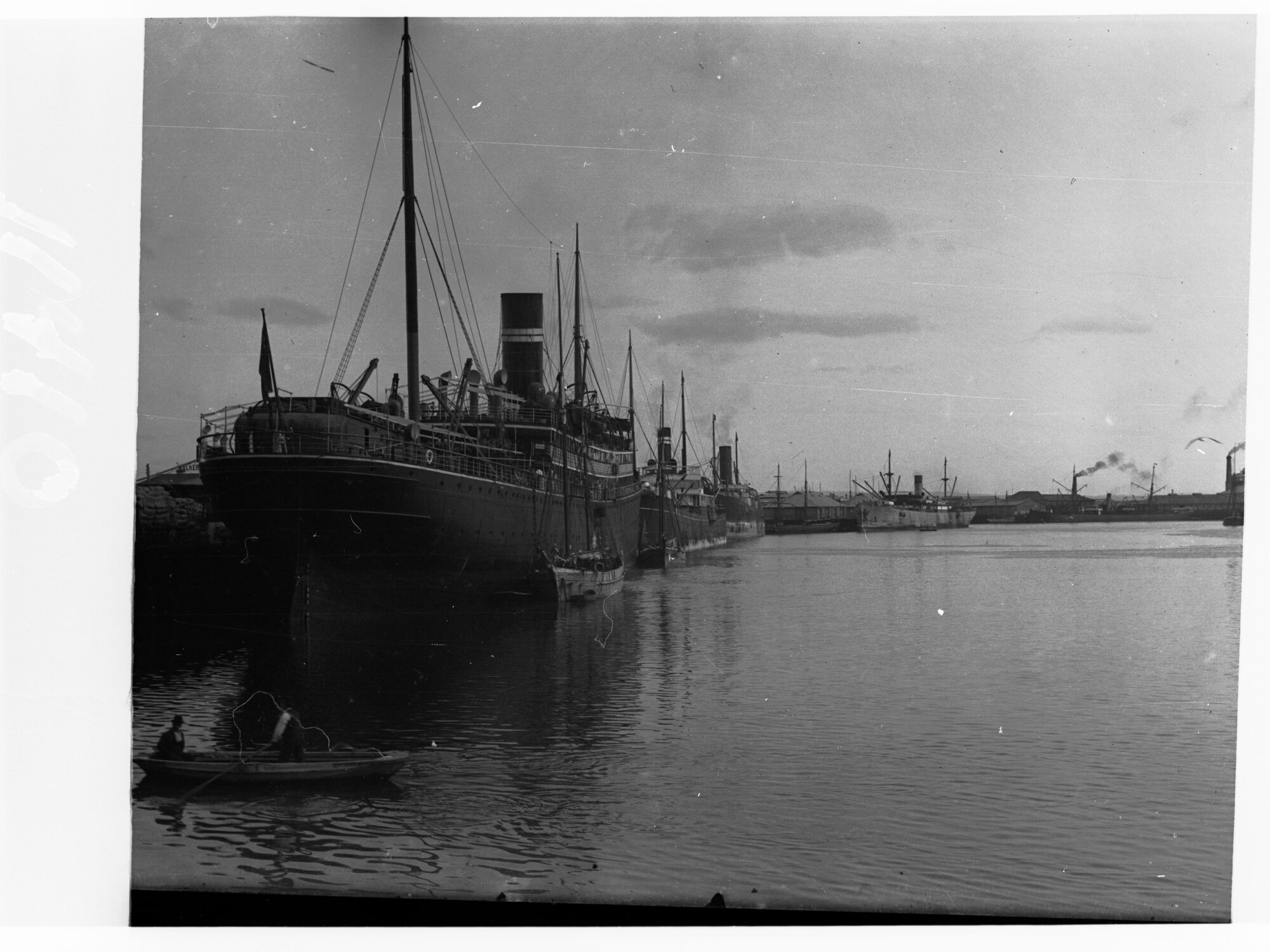 Ships berthed at Port Adelaide