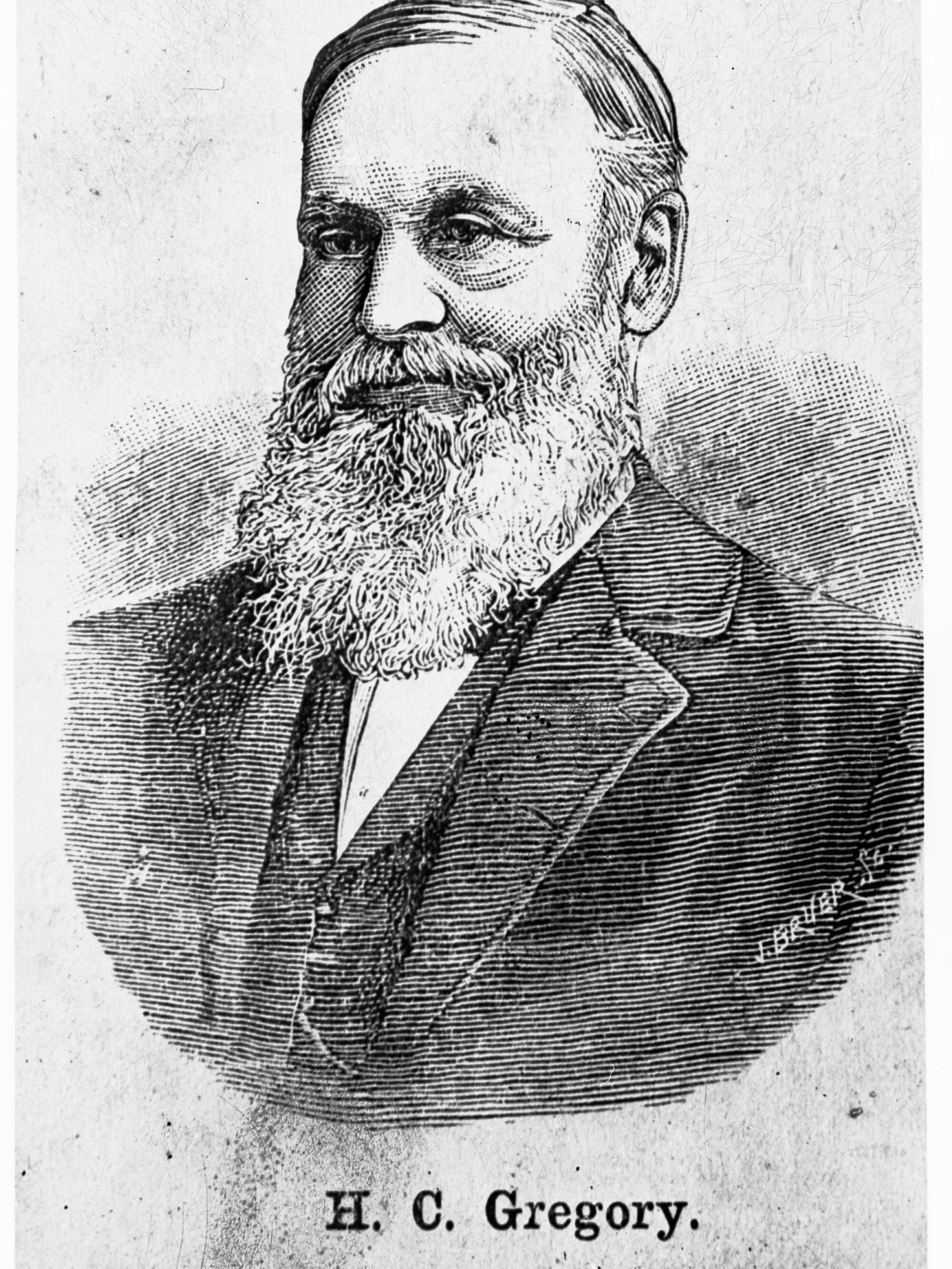 Portrait of Mr D Carnegie (1871- 1900)