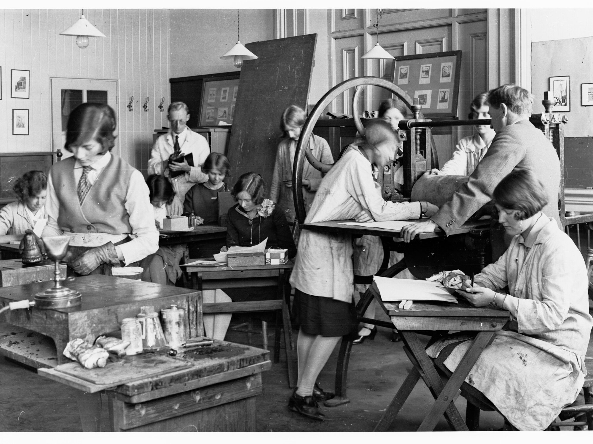 Etching and press class