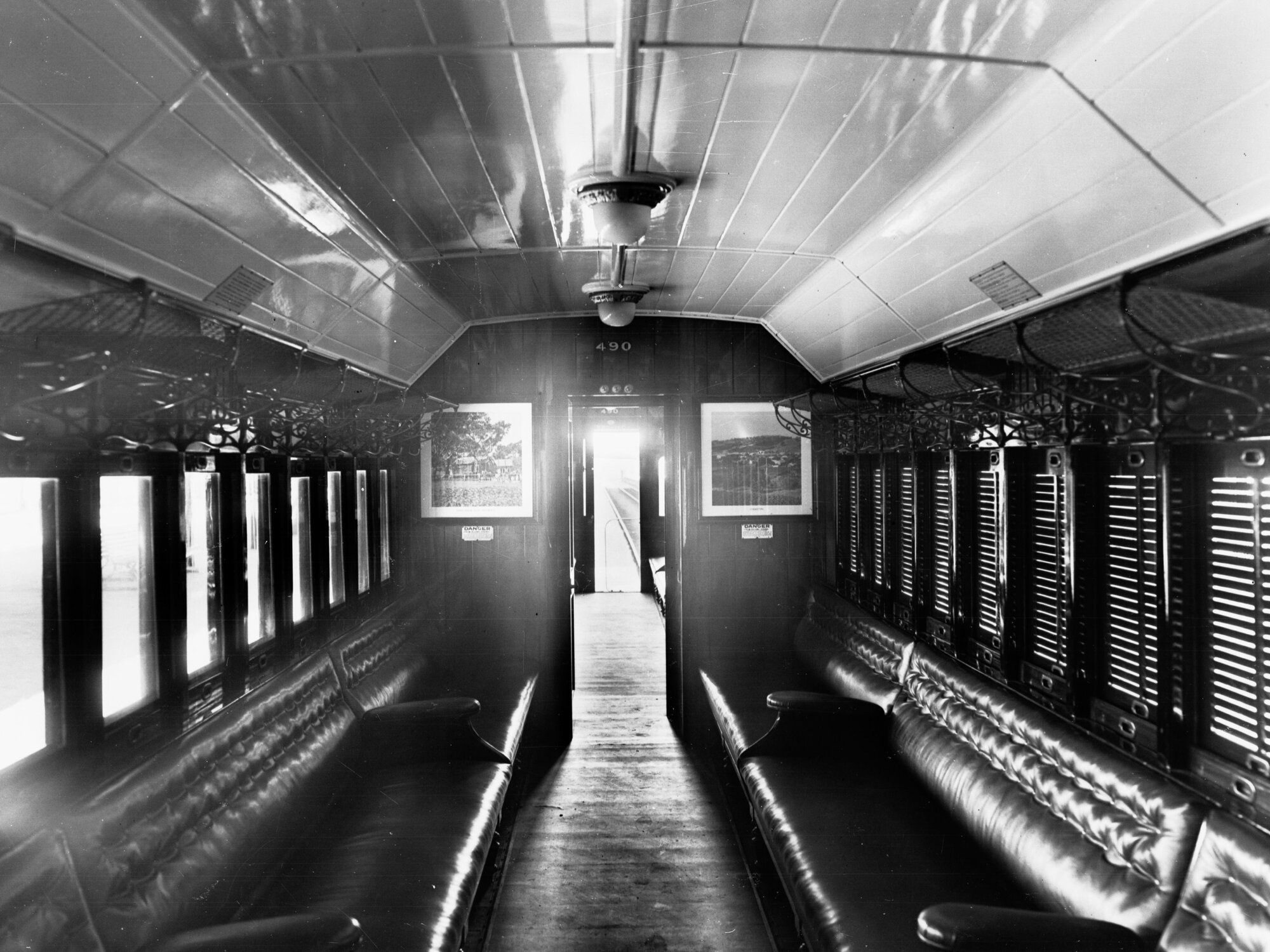Interior of Railway Carriage