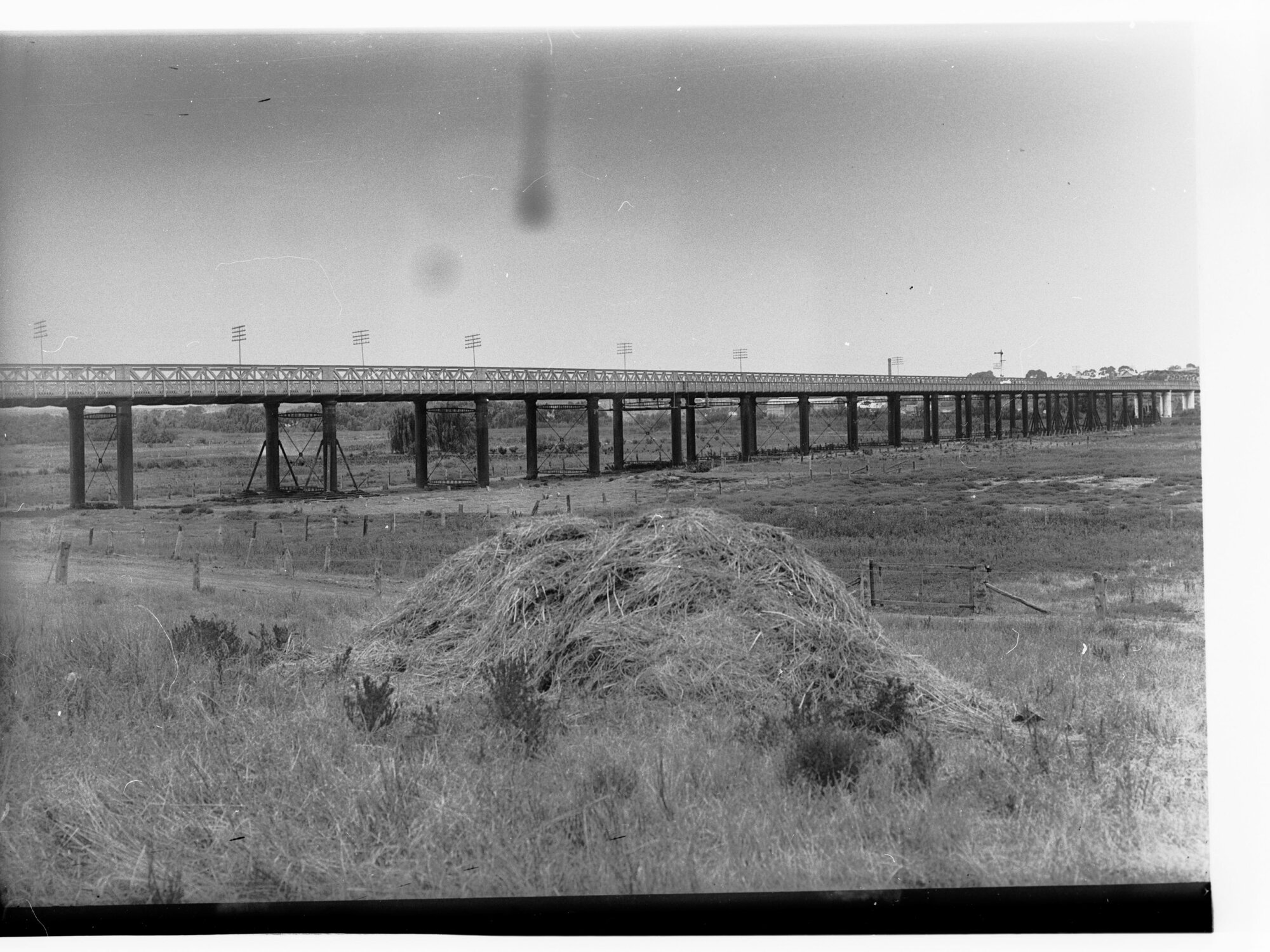 The first bridge at Murray Bridge