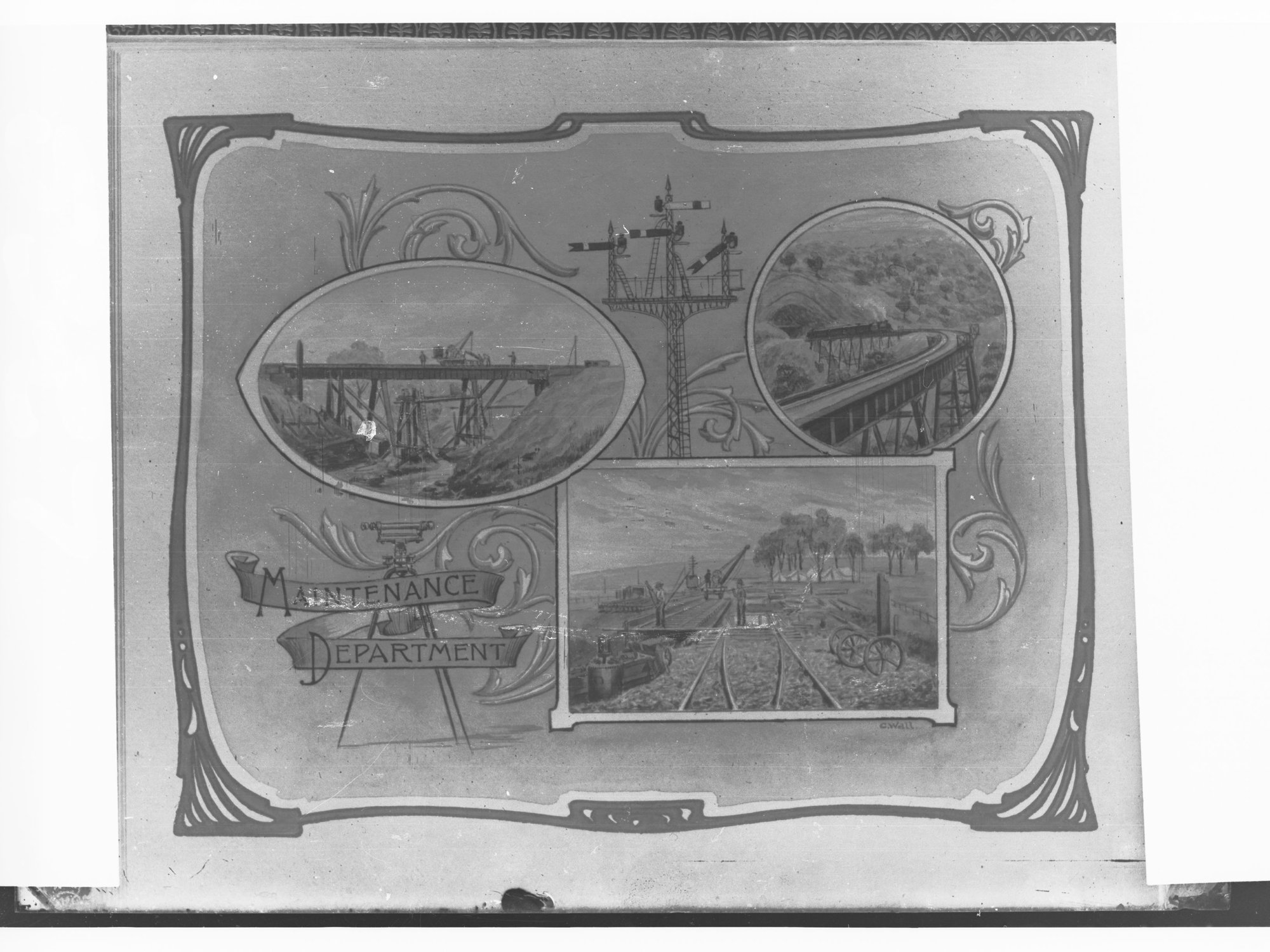 Illumination for the Railways Maintenance Department