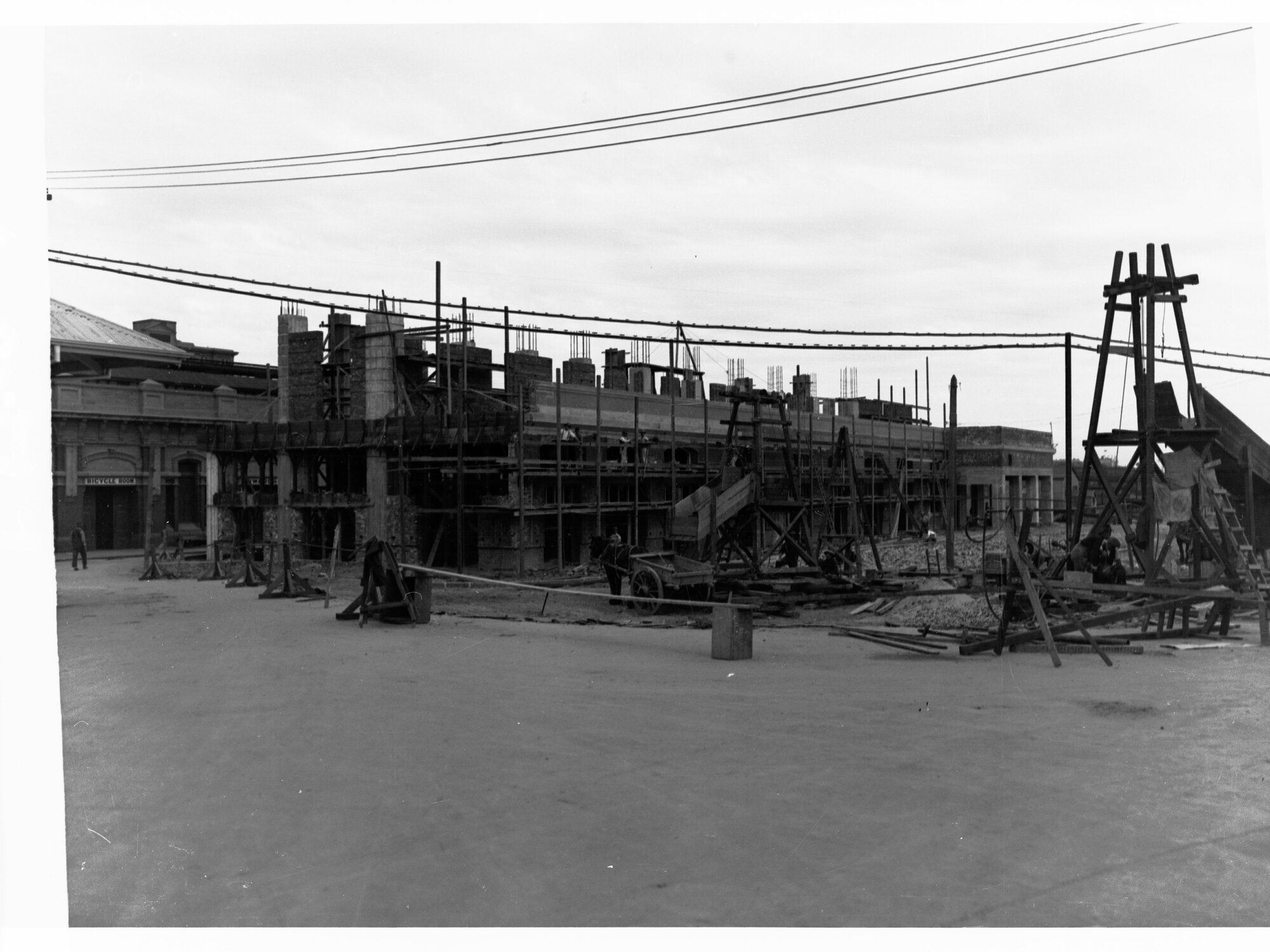 Adelaide Railway Station Construction