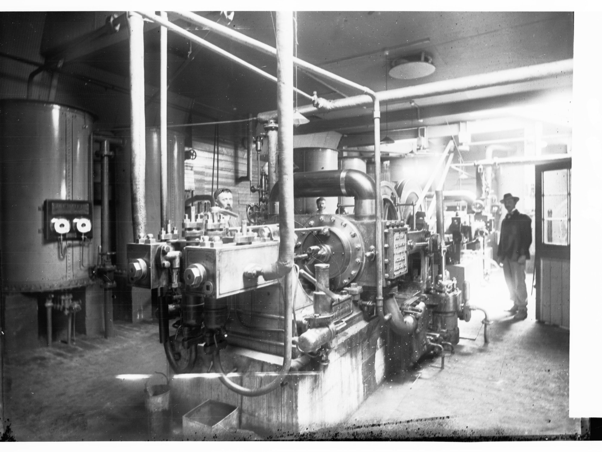 Government Export Department at Port Adelaide Showing Power Station Interior