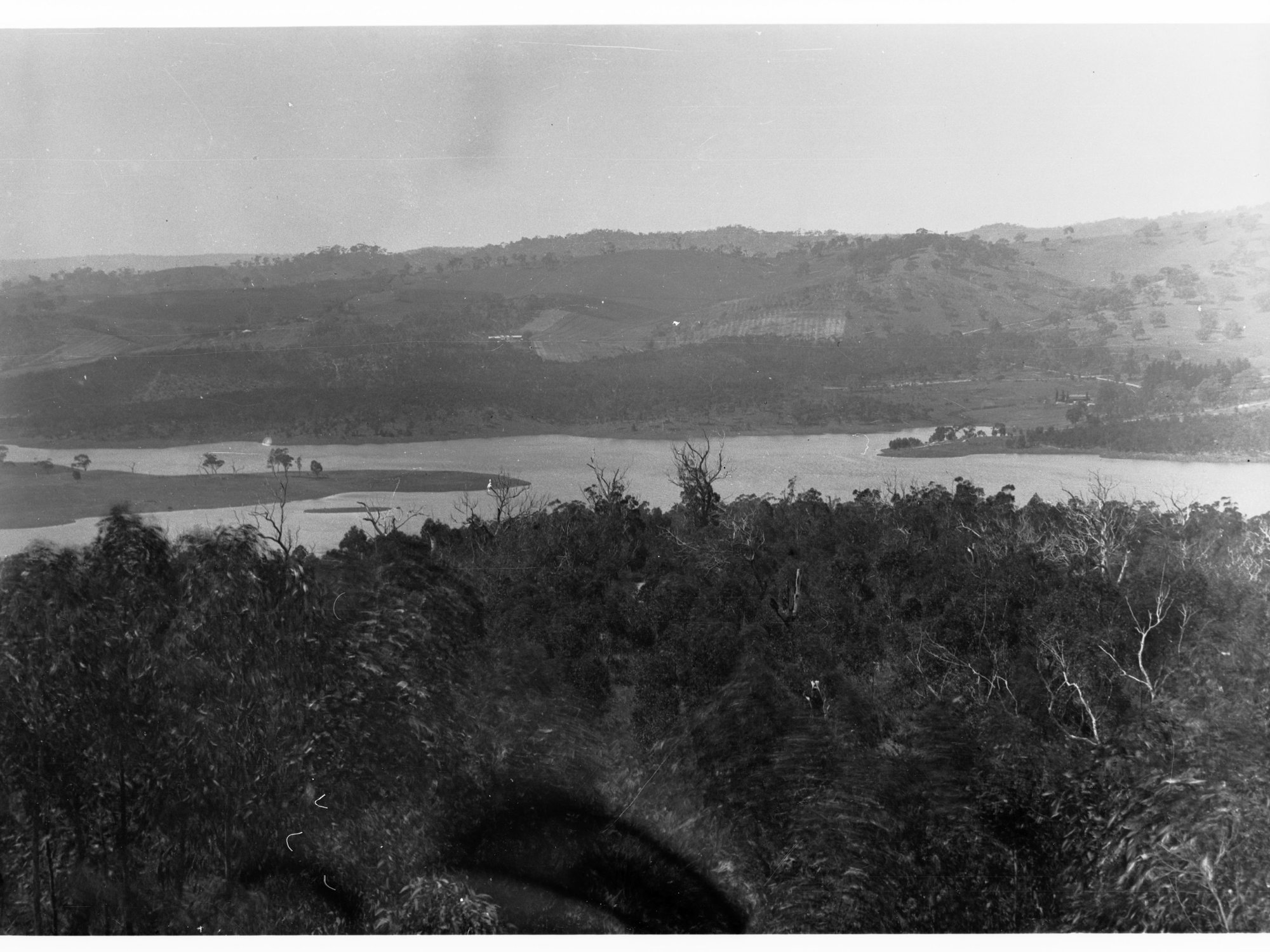 Millbrook Reservoir Taken From Hilltop View