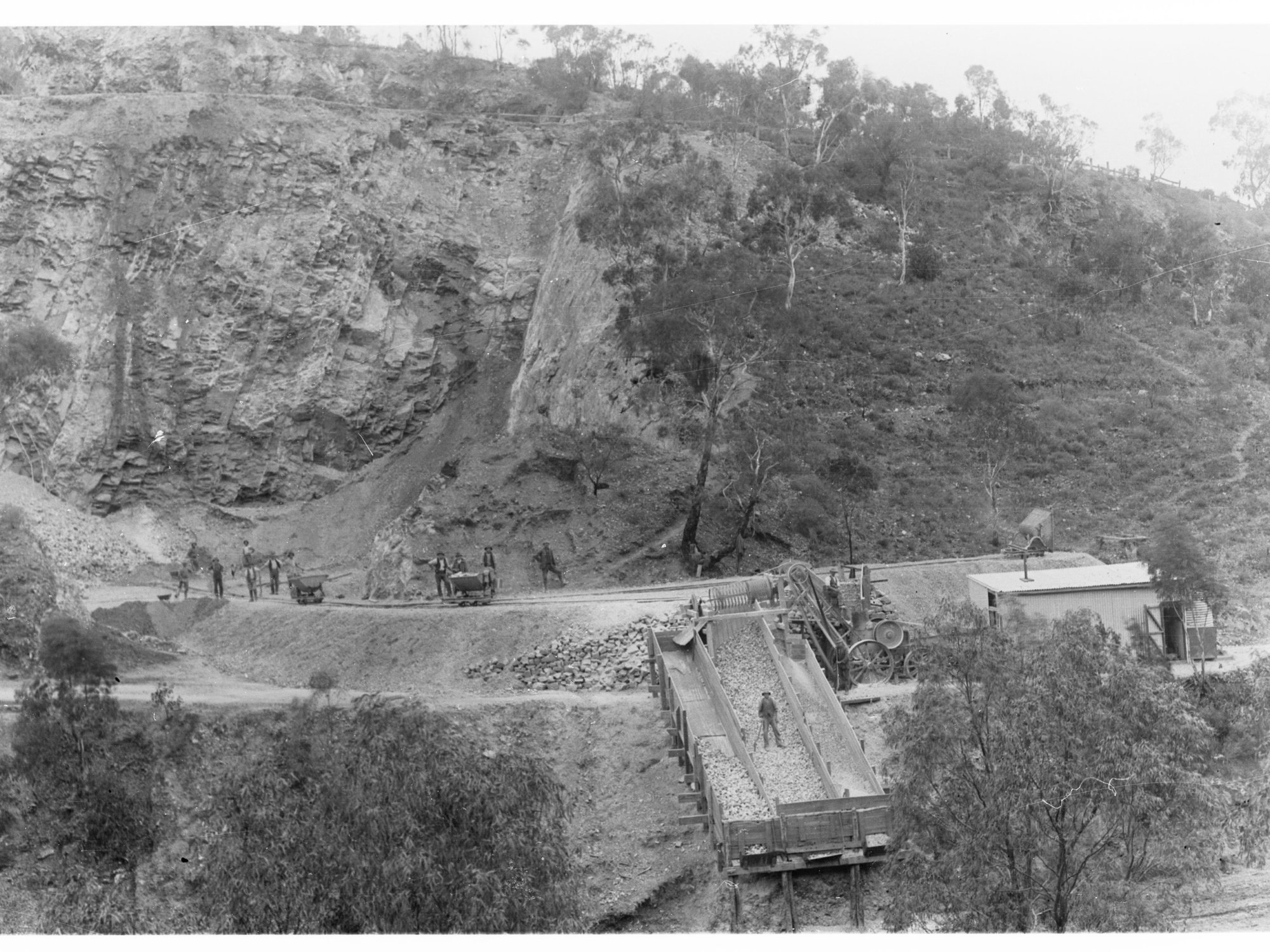 Quarry and Stone Crushing Plant - Torrens Gorge Road