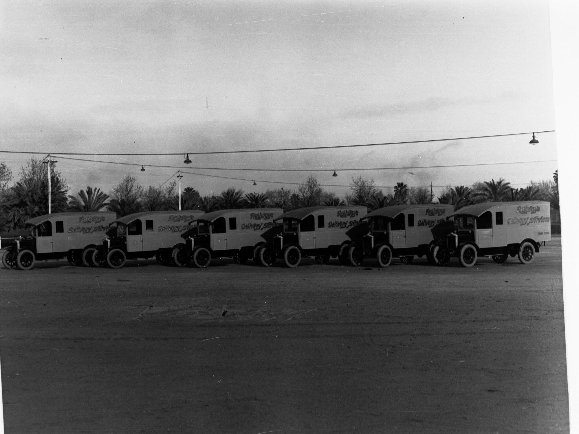 Railways Delivery Service Vans
