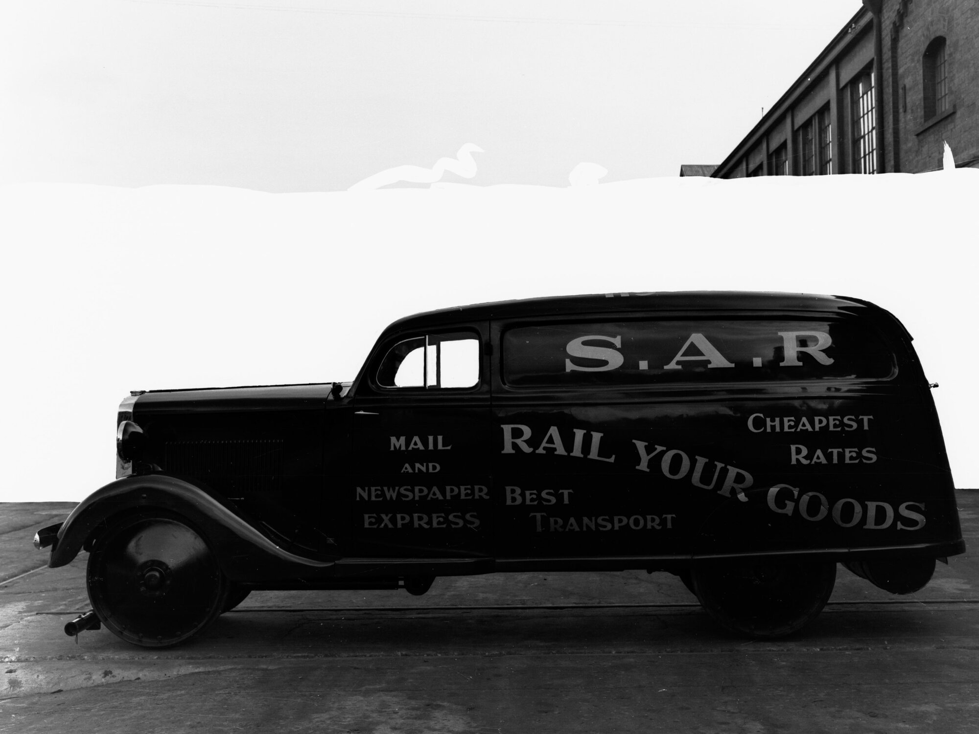 South Australian Railways Mail and Newspaper Express Van