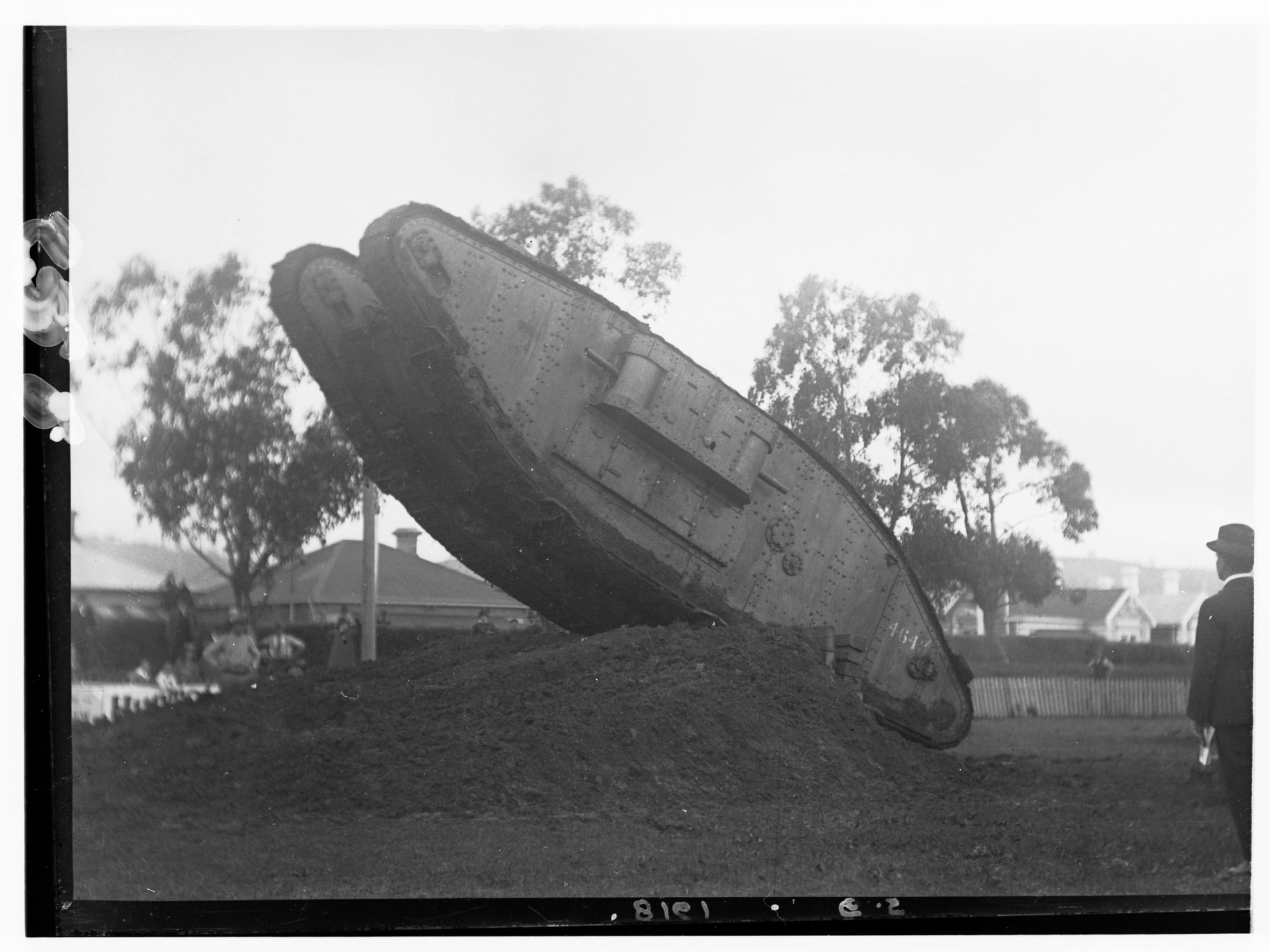 Tank on Unley Oval