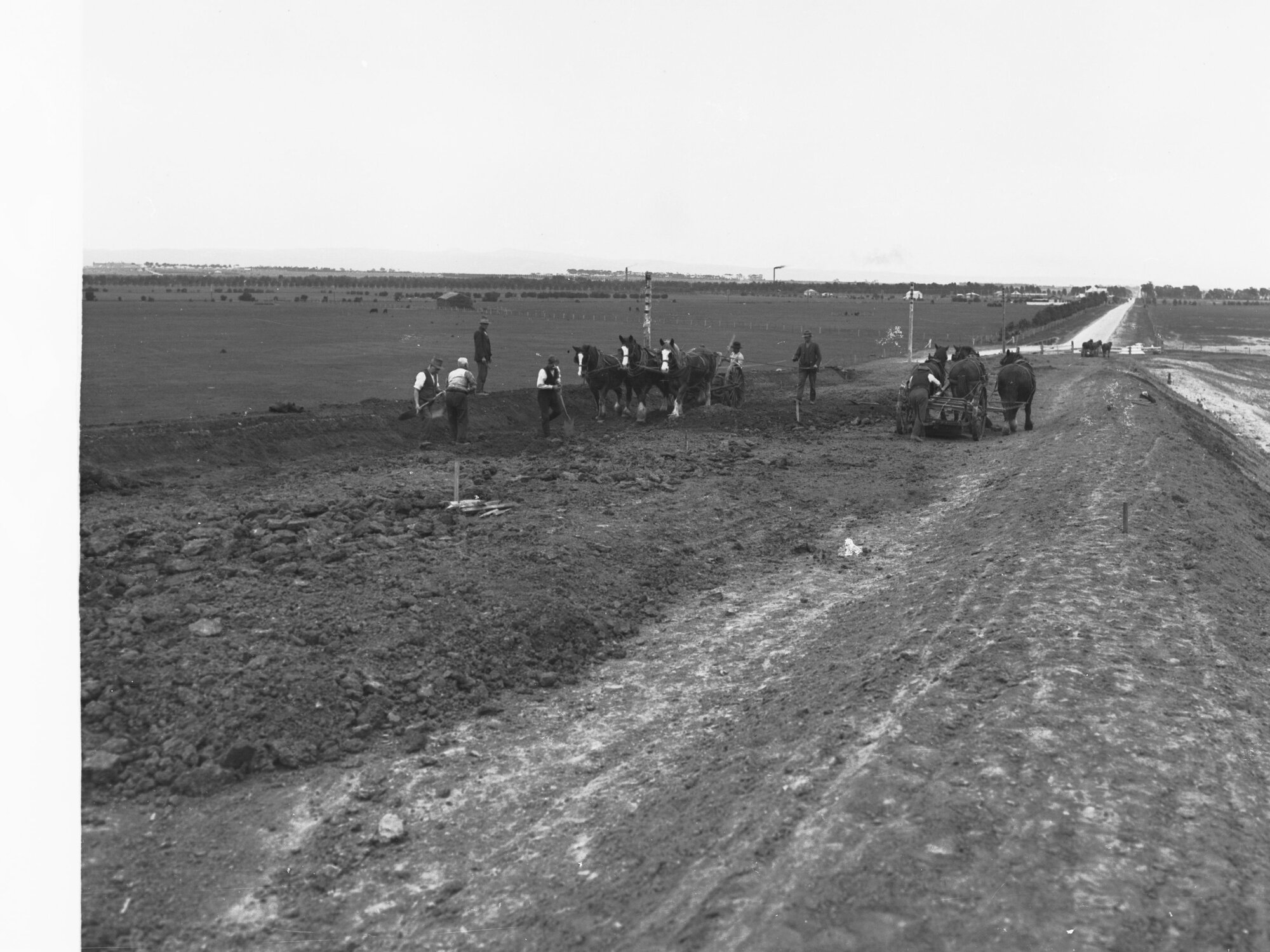 Scoops at Work and New Bridge at Dry Creek
