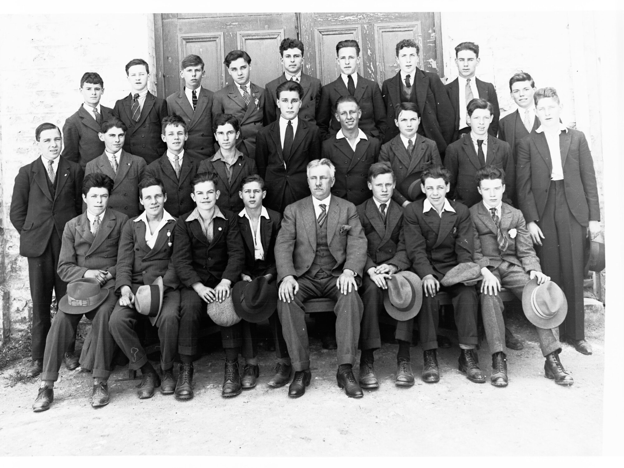 Group of Migrant Boys 