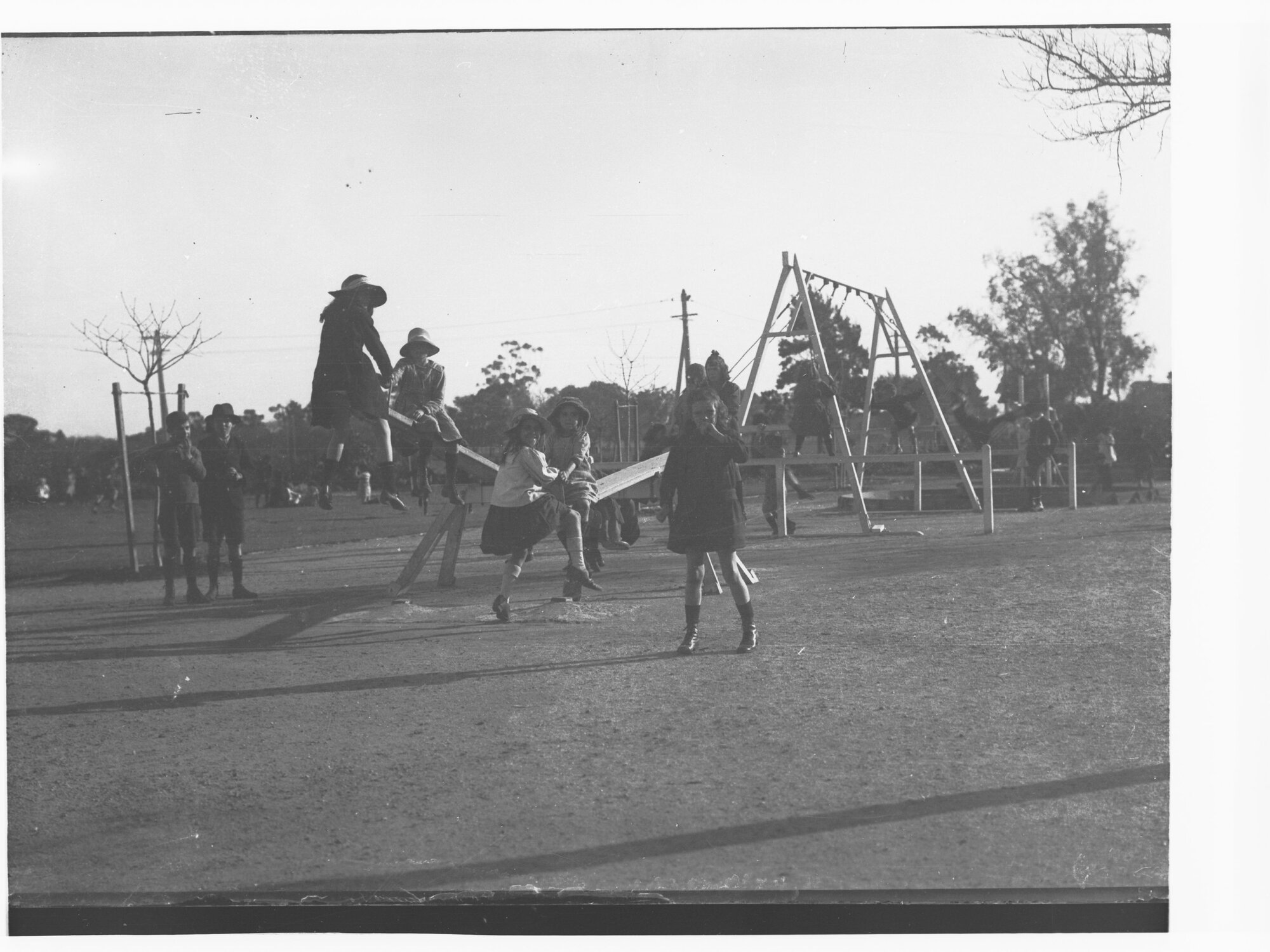 Children Playing in a Playground