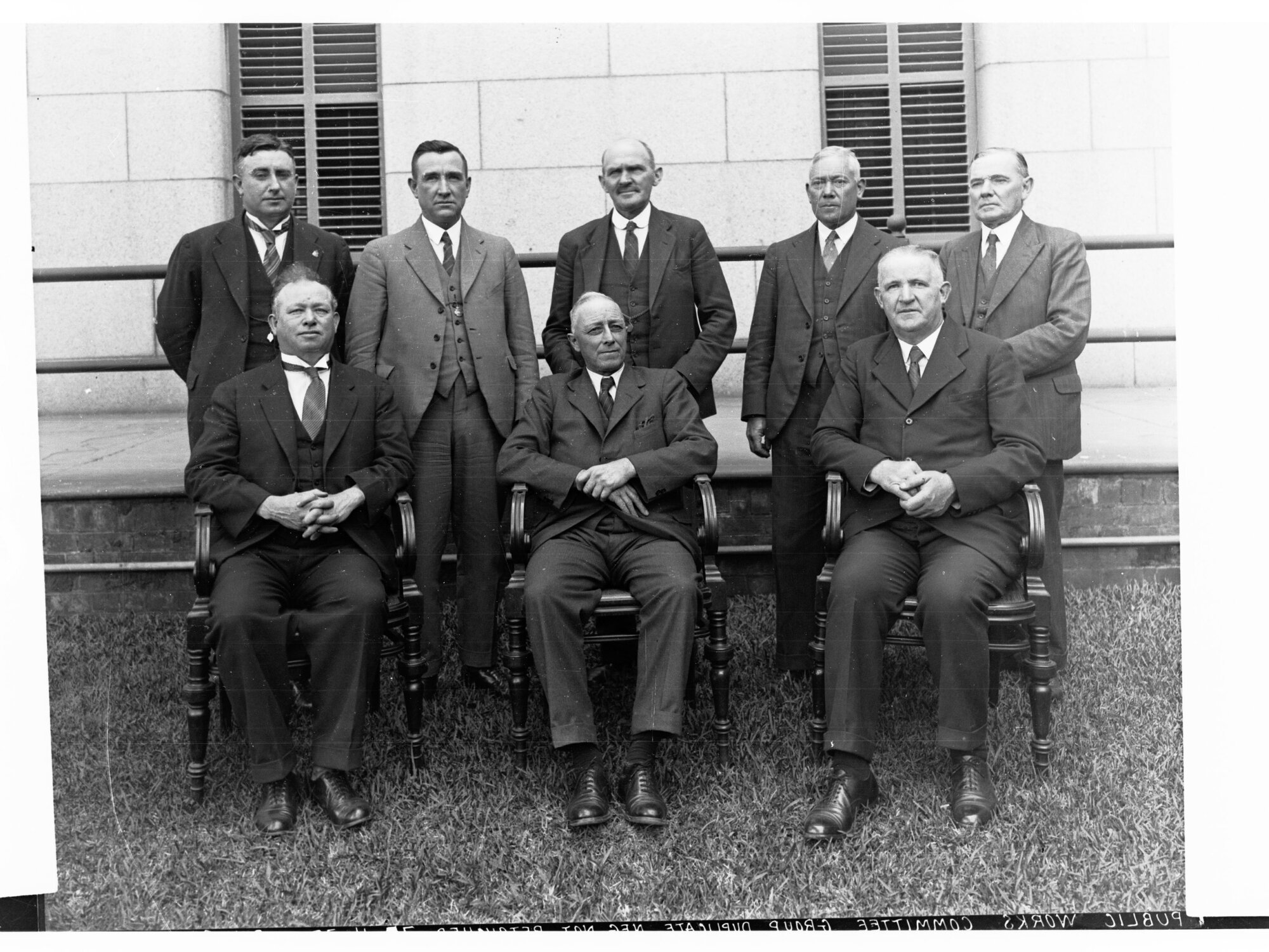 Group Portrait of Public Works Committee