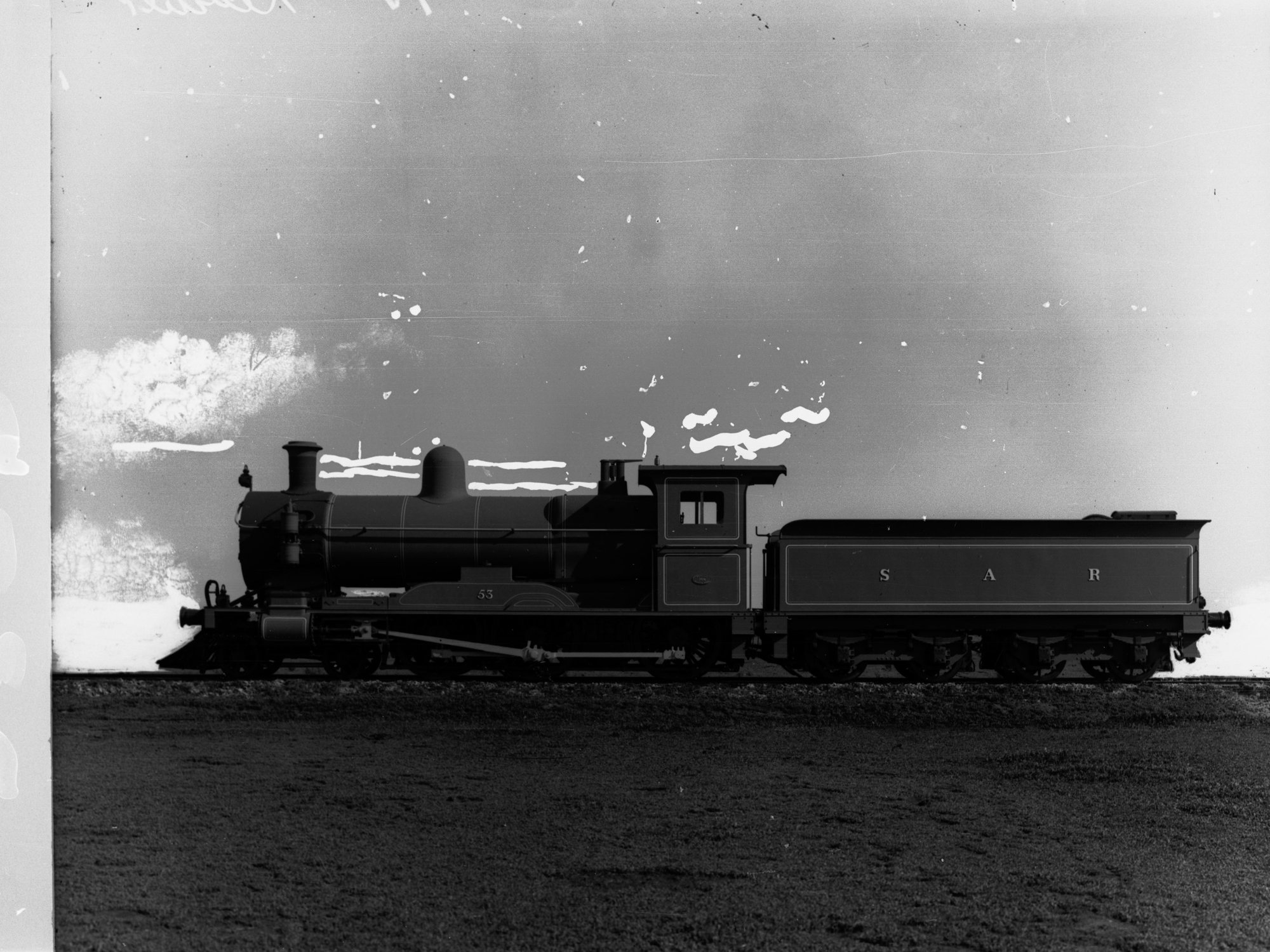 N Class Railway Locomotive No 53 and Tender
