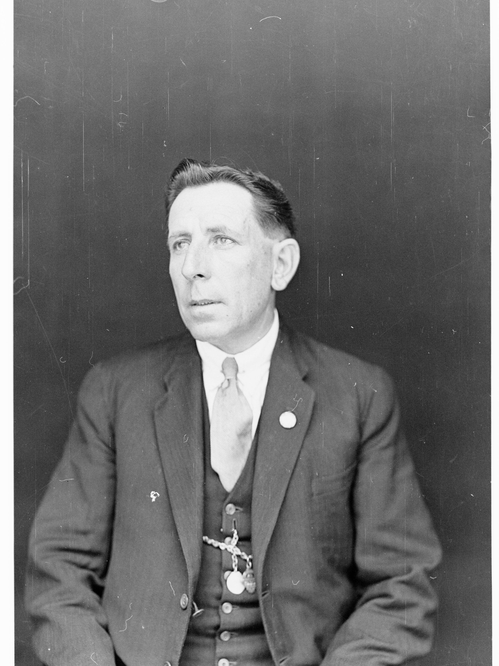 Portrait of Mr J F D Jonas - MP House of Assembly - Biographical Register page 125