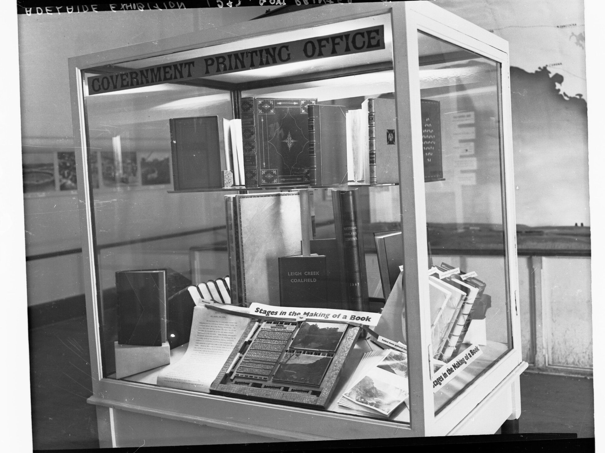 Adelaide Exhibition - Government Printers Display