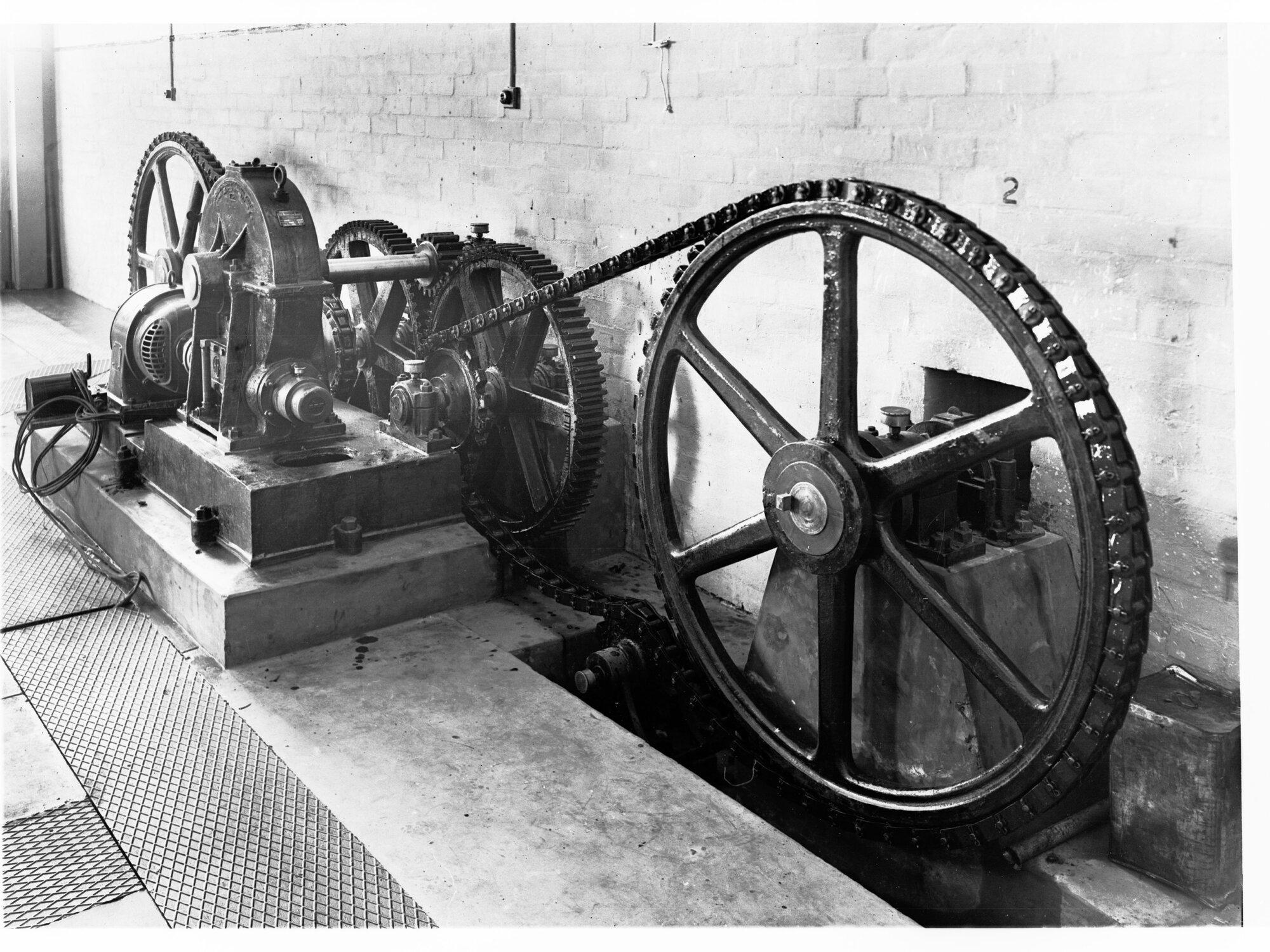 Glenelg Sewers Showing Large Machinery Wheels