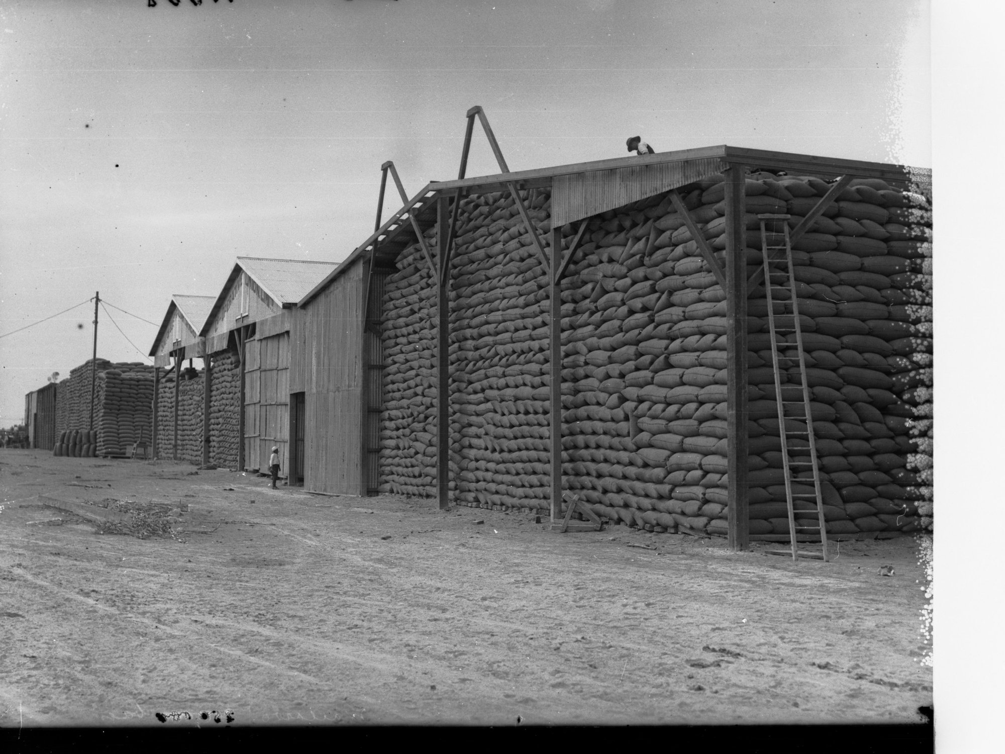 Wheat Stacks at Wallaroo