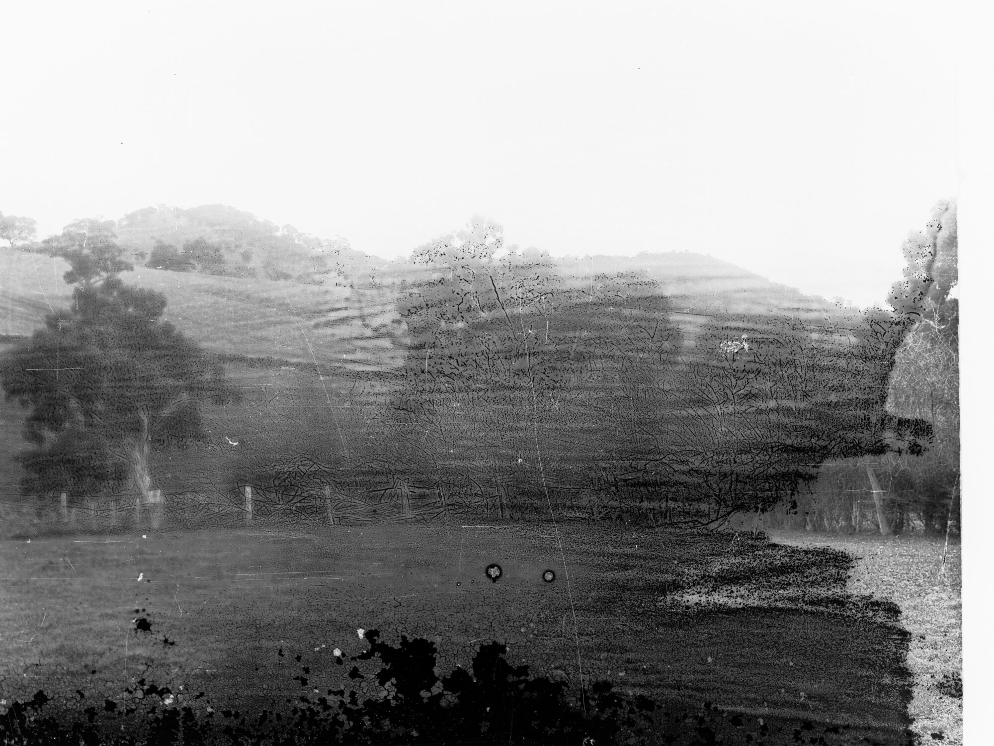 Rural Scene - Mount Barker in Background