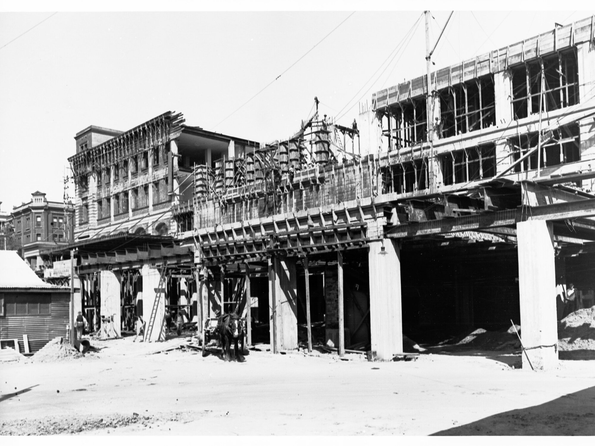 Adelaide Railway Station Construction