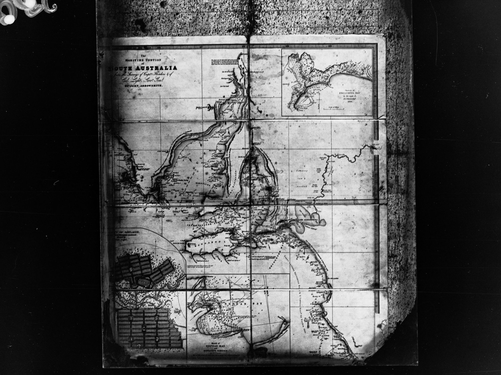 Maritime Portion Map of South Australia