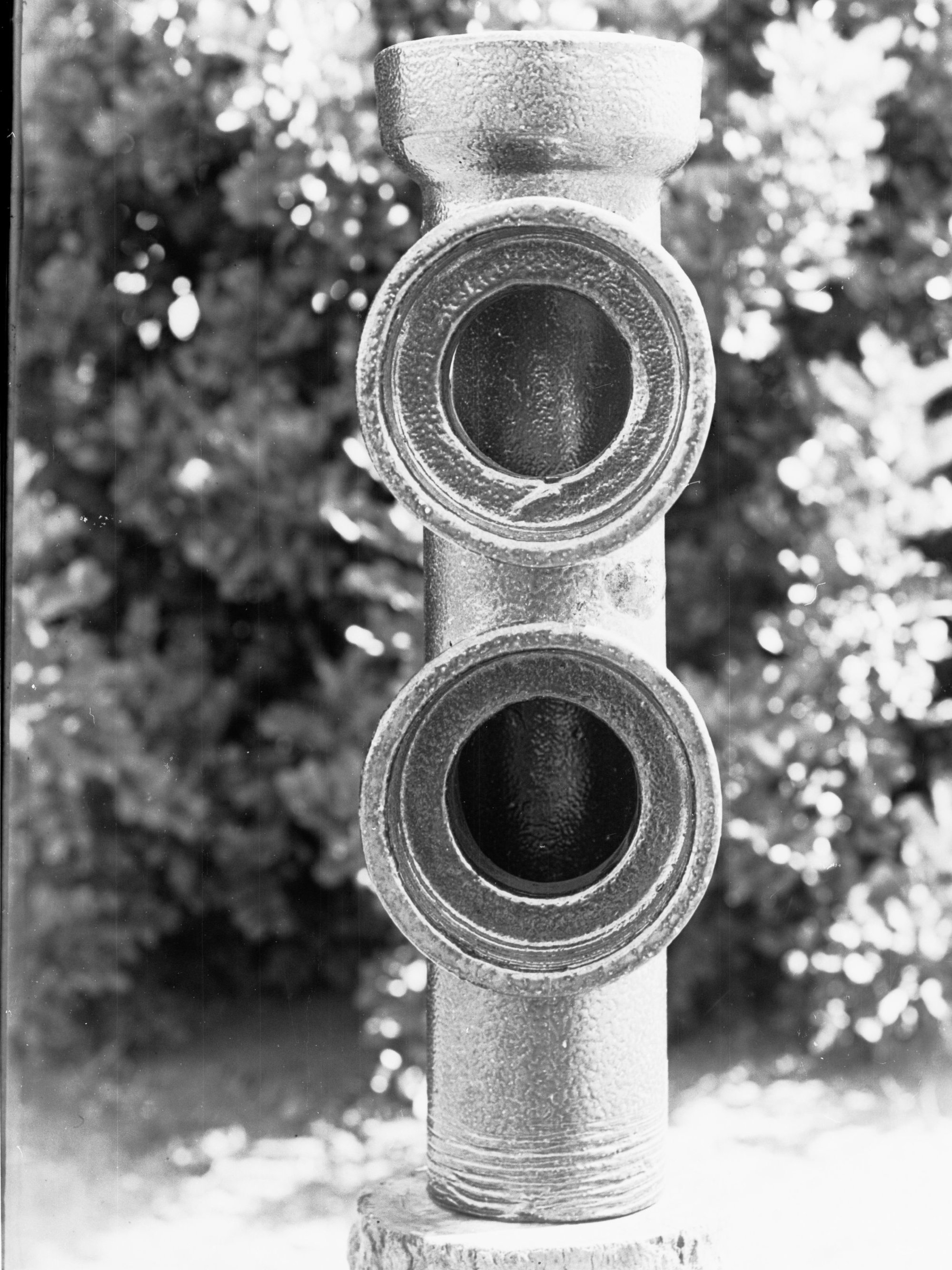 Sewers Department, Thebarton yards showing a pipe