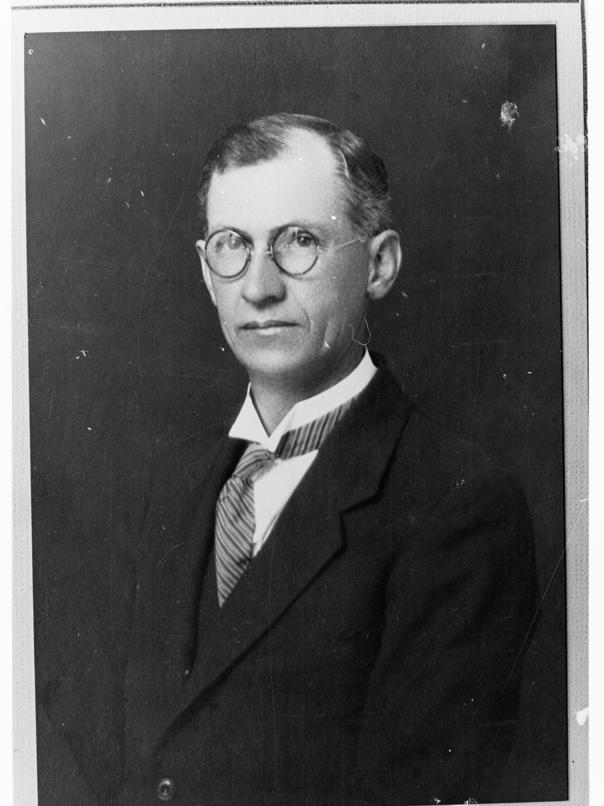 Portrait of Mr Hudson