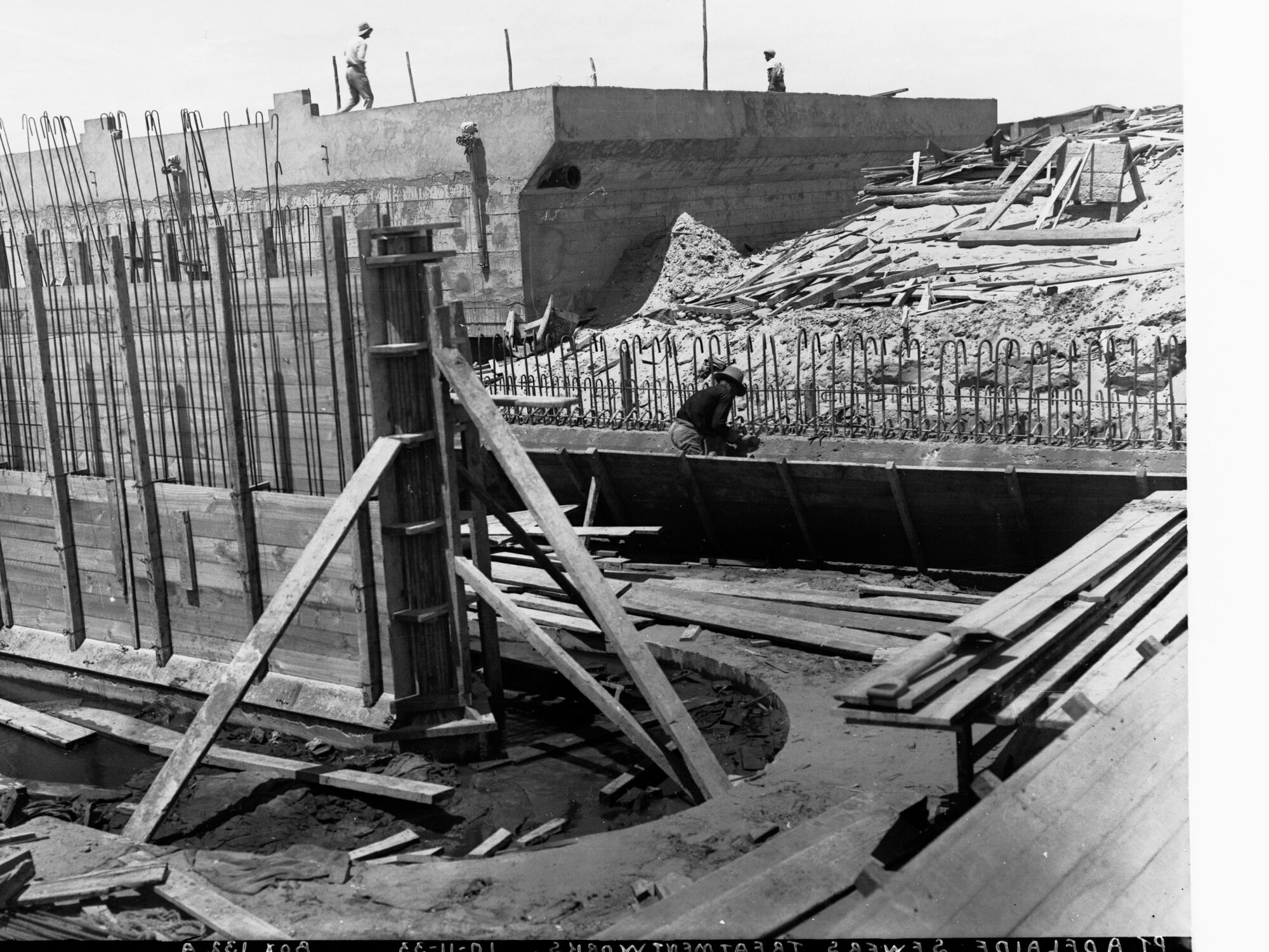 Men Working on Port Adelaide Sewers