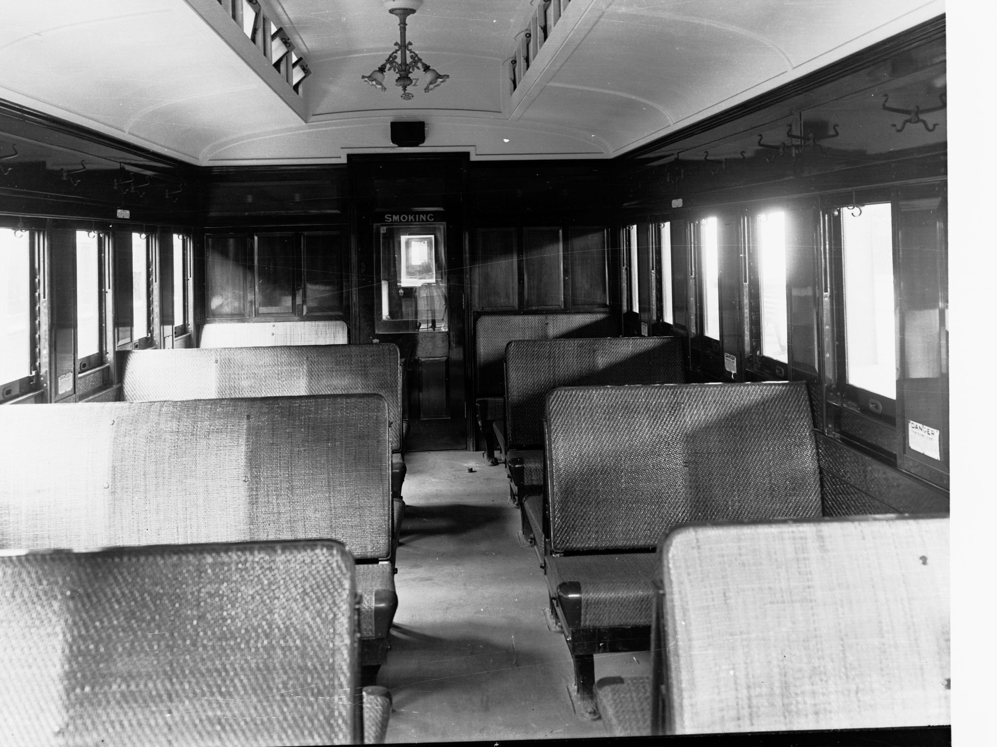 Suburban Railway Carriage Interior
