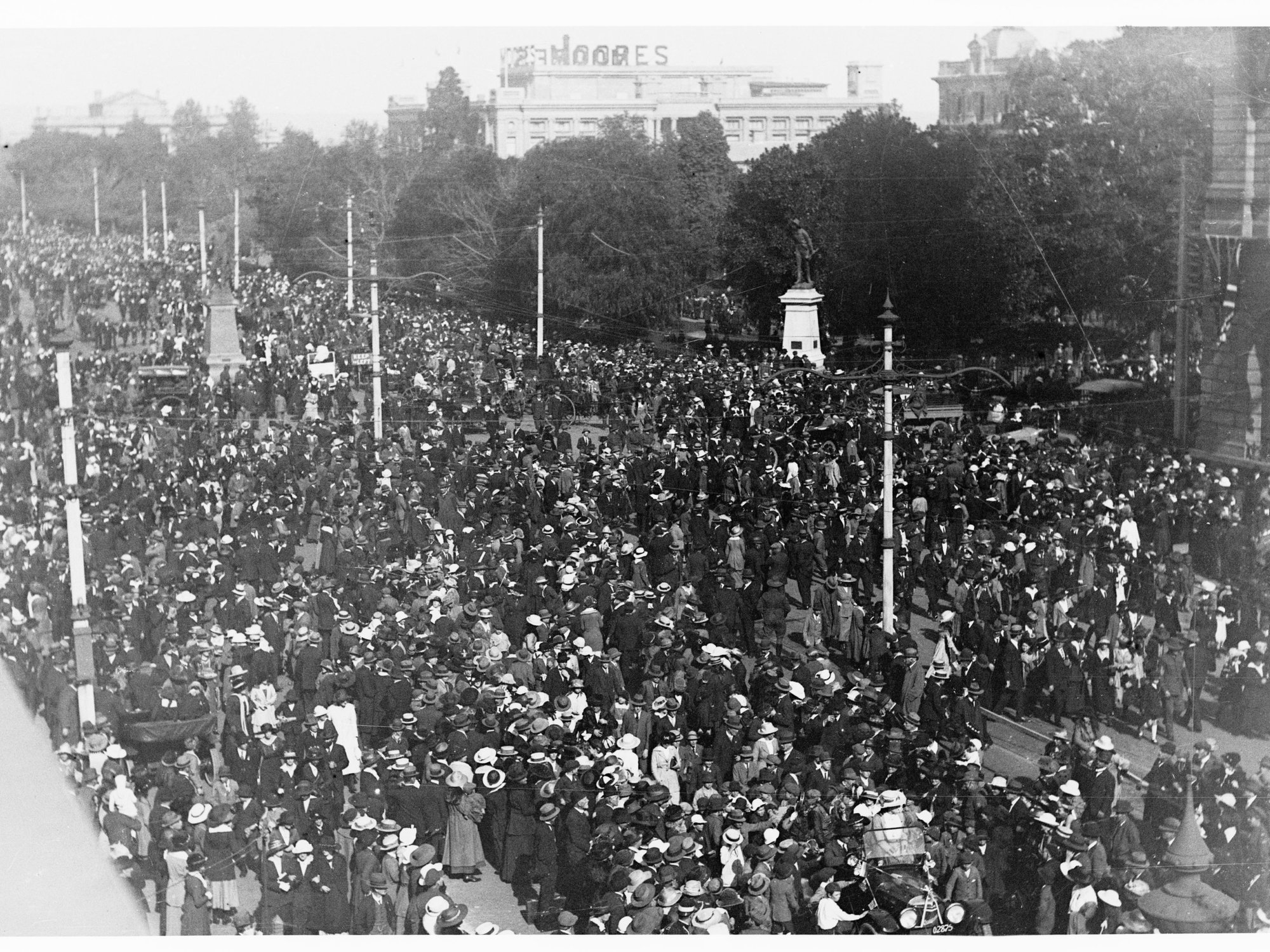 Peace Day Celebrations,  King William Street