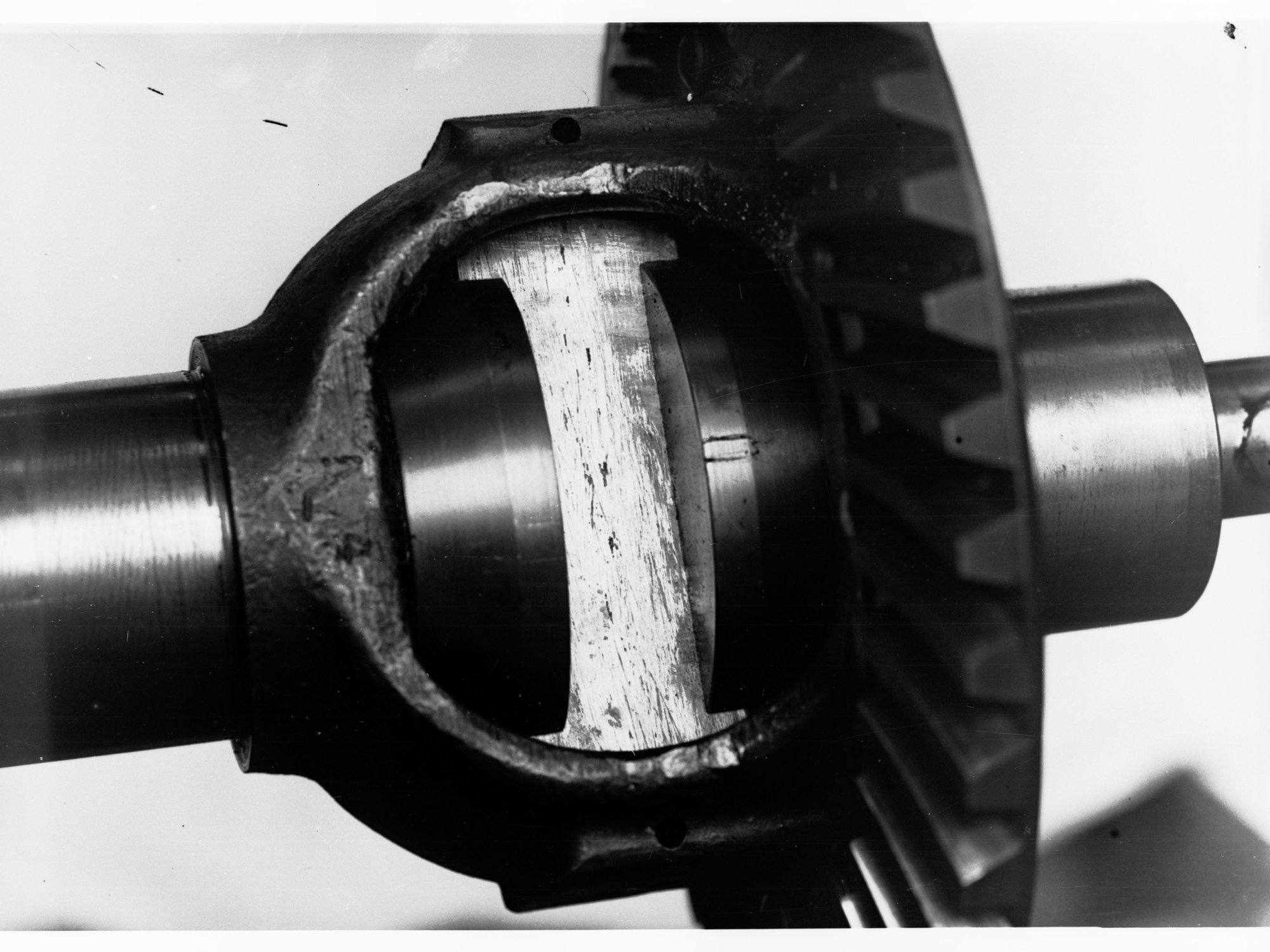 Differential of dort car rail, South Australian Railways