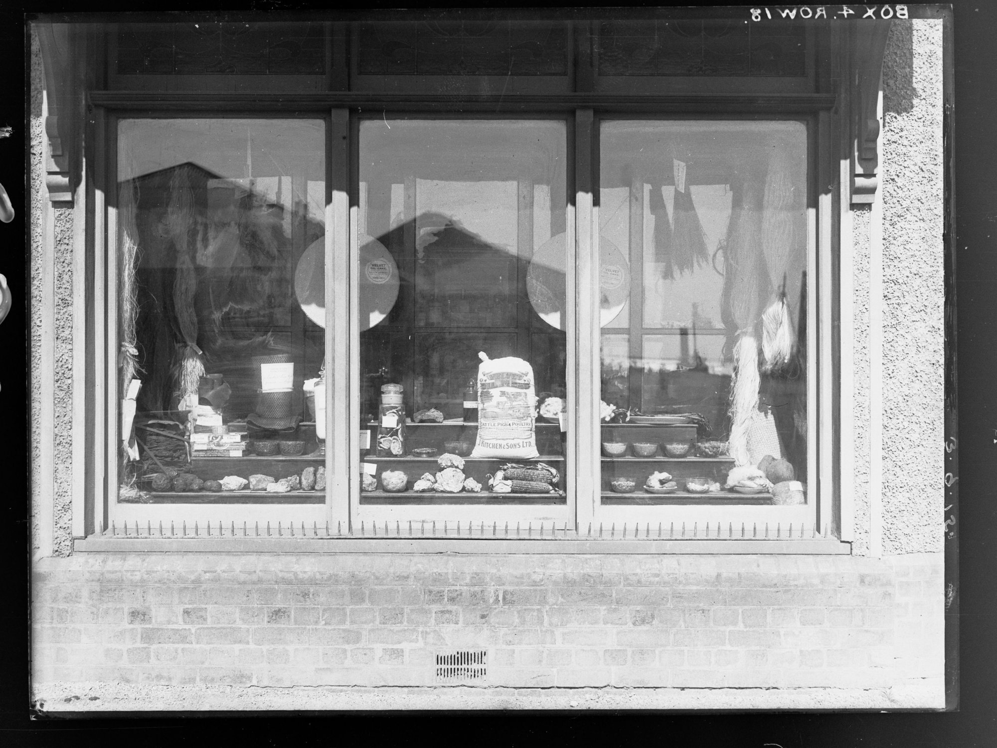 Window display in the Tourist Bureau Office, Outer Harbor, South Australia