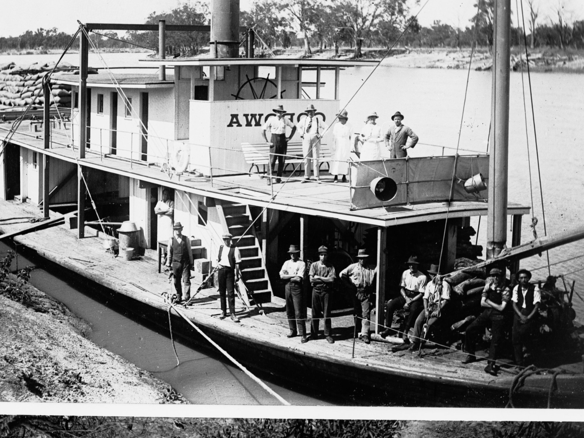 Paddlesteamer "Corowa" 