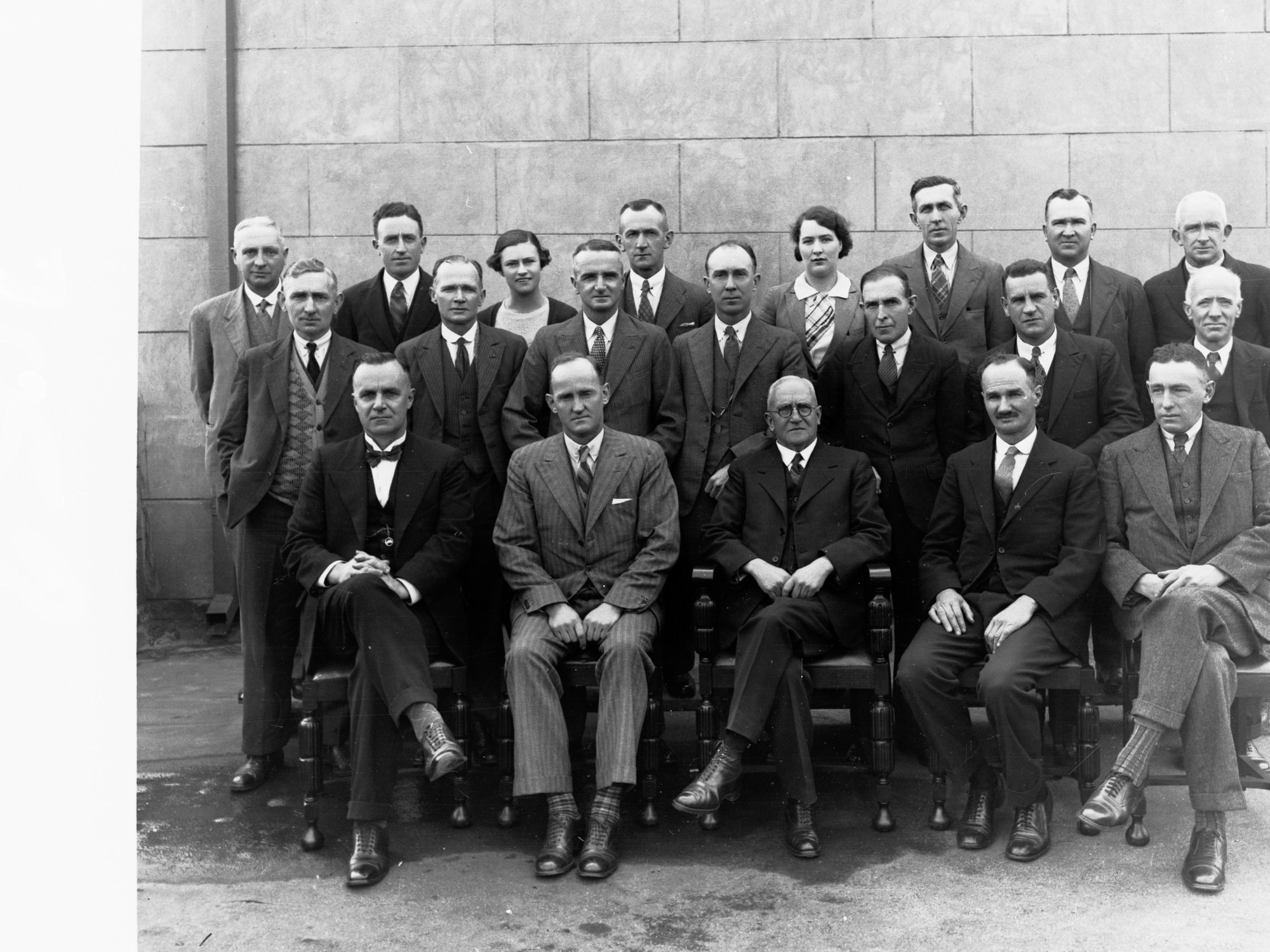 Group of Railway Employees