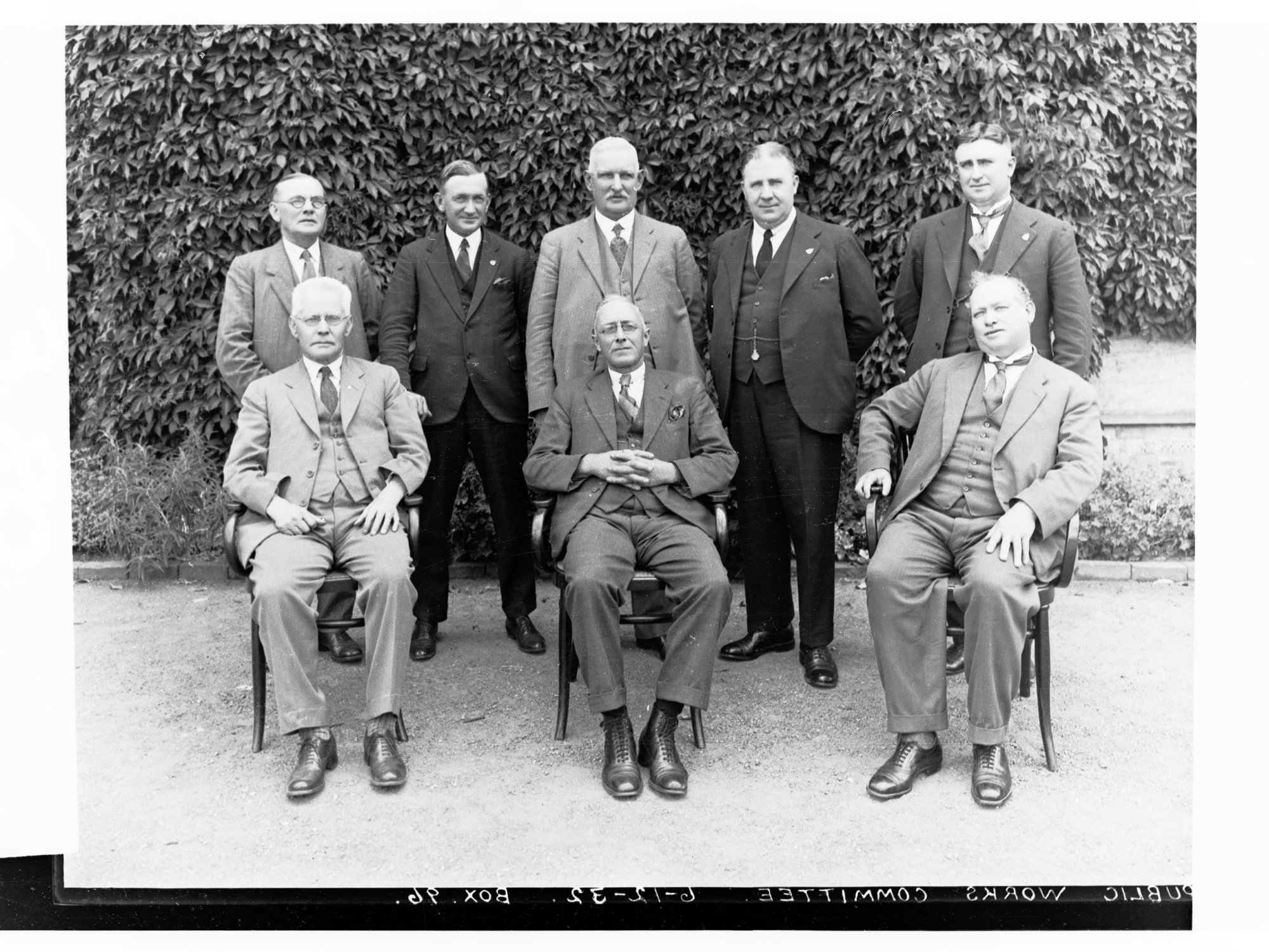 Group Portrait of Public Works Committee