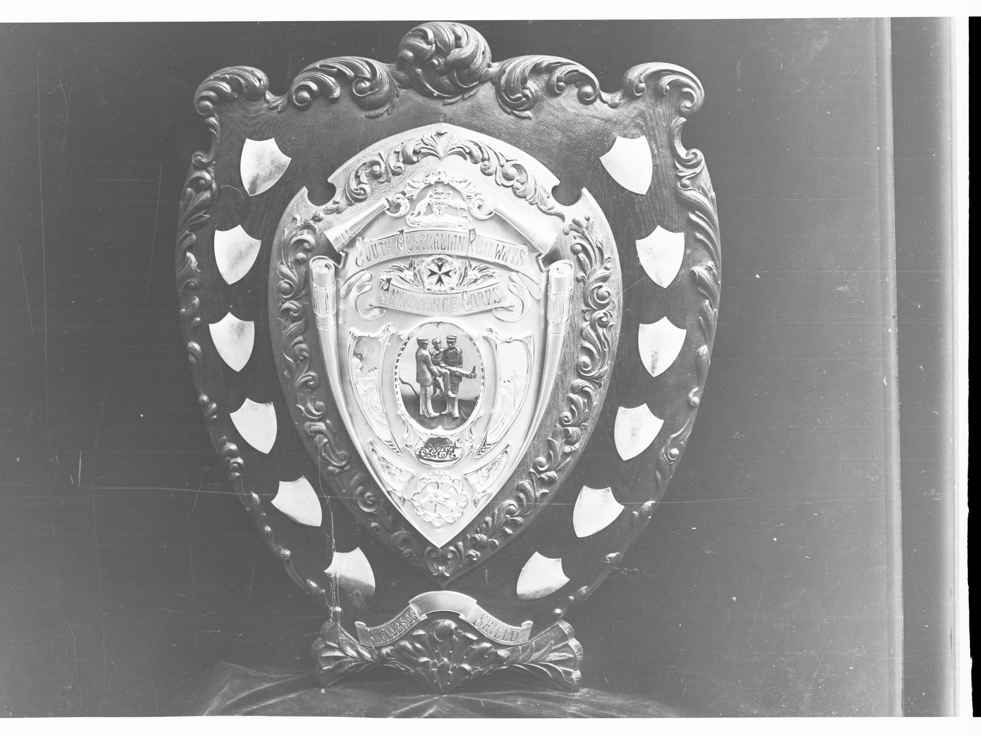 Shield for South Australian Railway Ambulance Corps