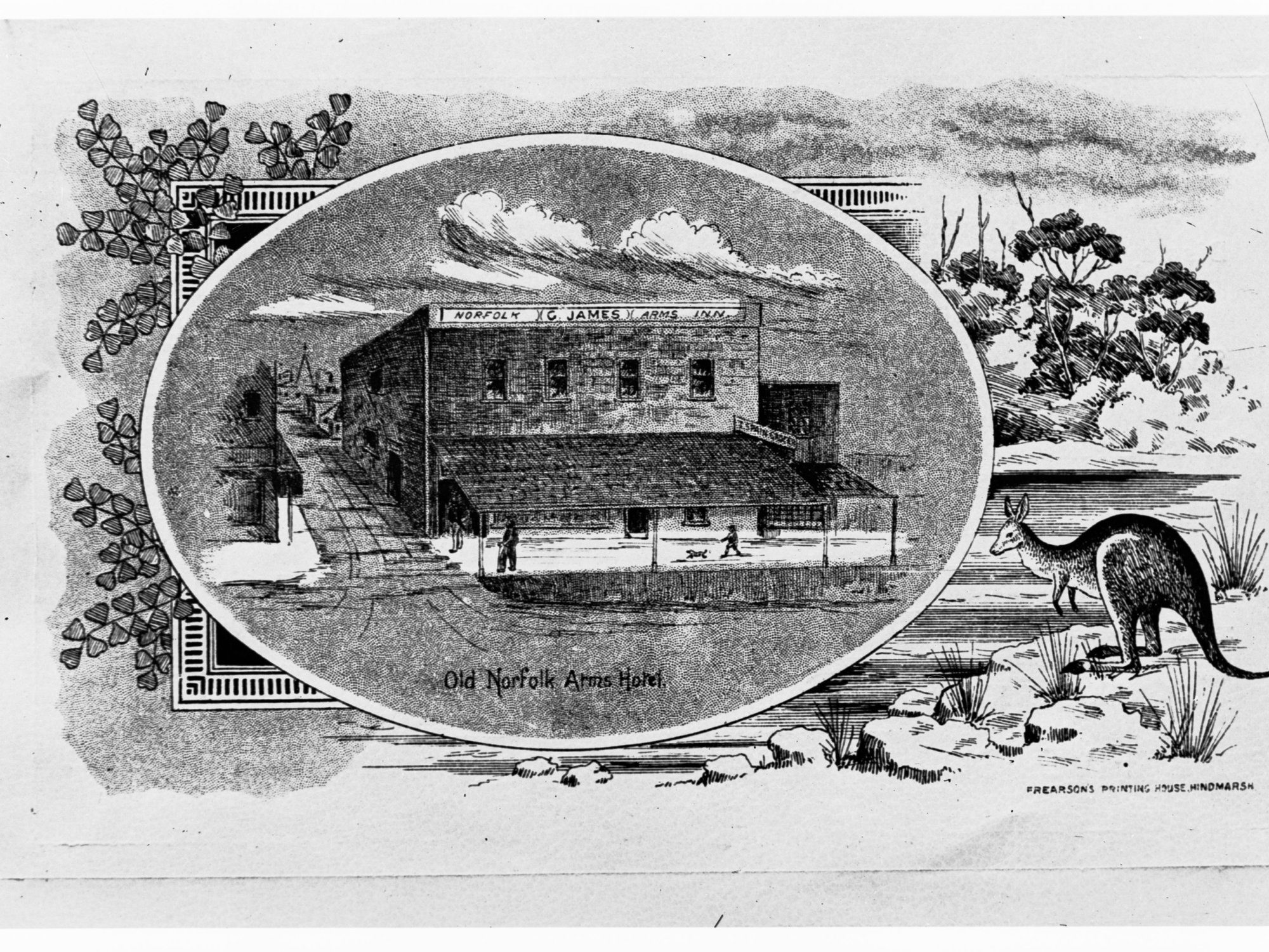 Old Norfolk Arms Hotel - Sketch