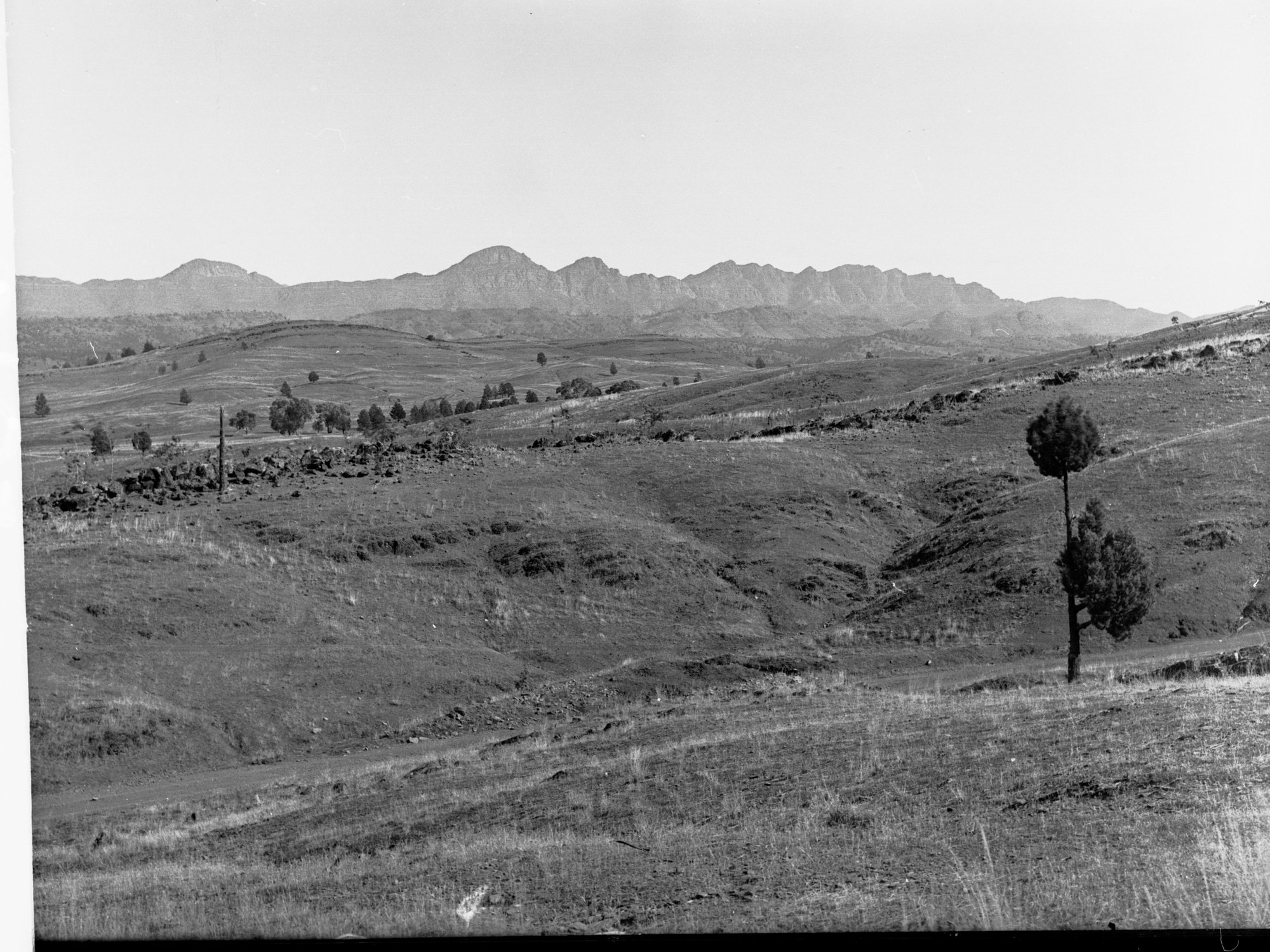 Wilpena Pound Showing Saint Mary's Peak Flinders Ranges
