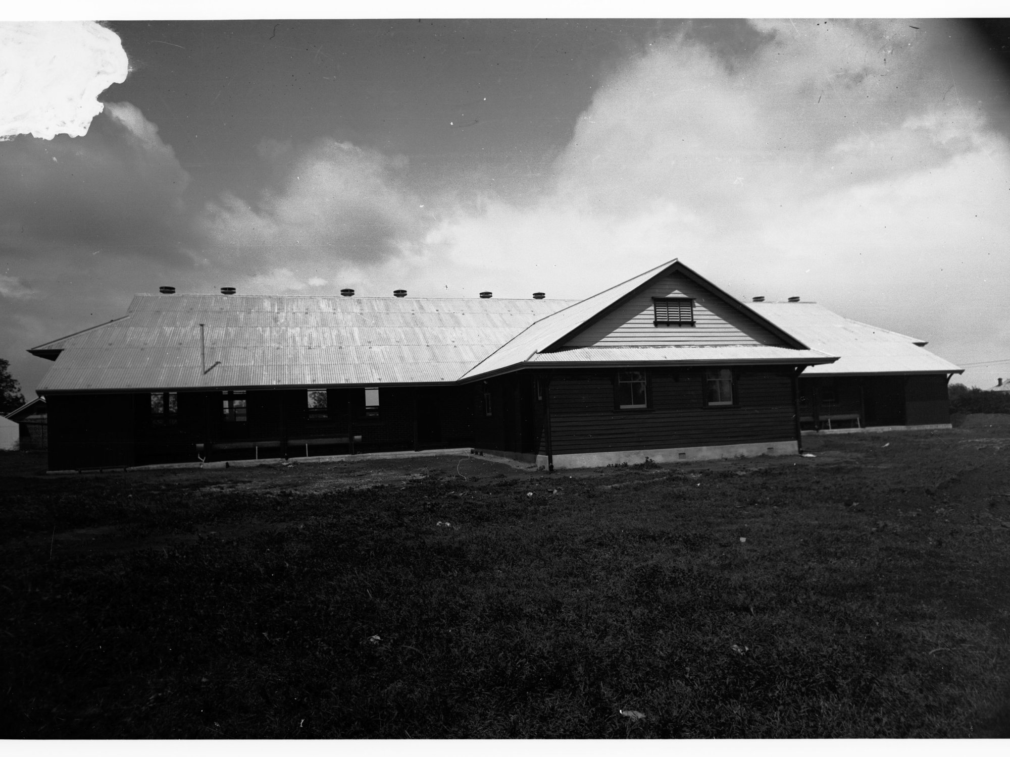 Unidentified Primary School Building Back View